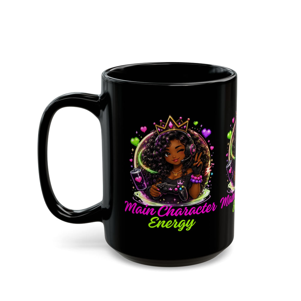 Gamer Luna “MCE” Black Mug