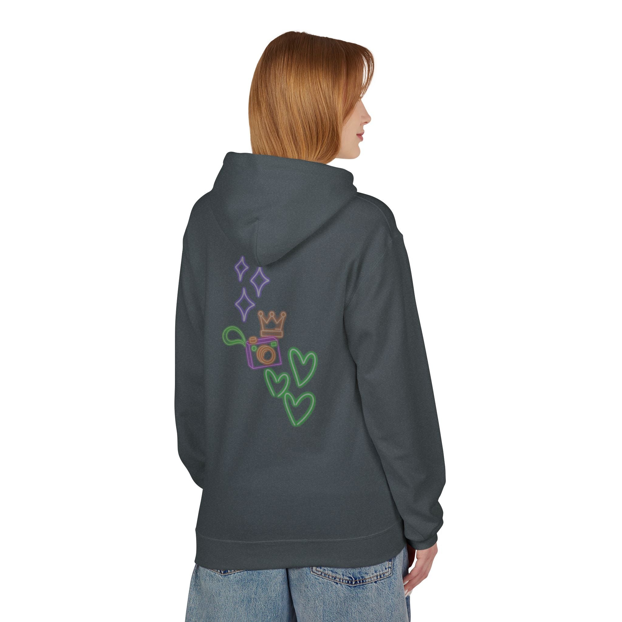 “Camera Ready” Softstyle Fleece Hoodie