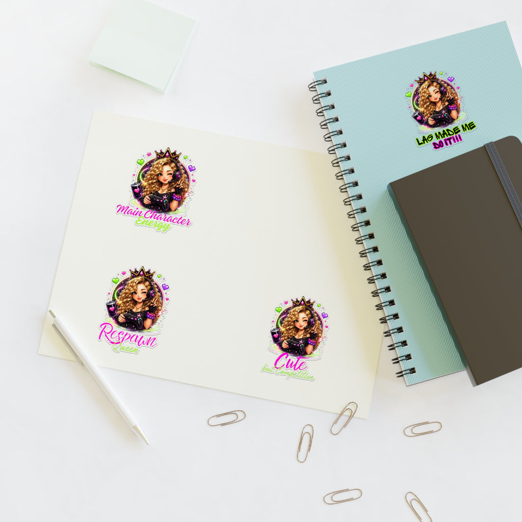 Gamer Aria Sticker Sheets