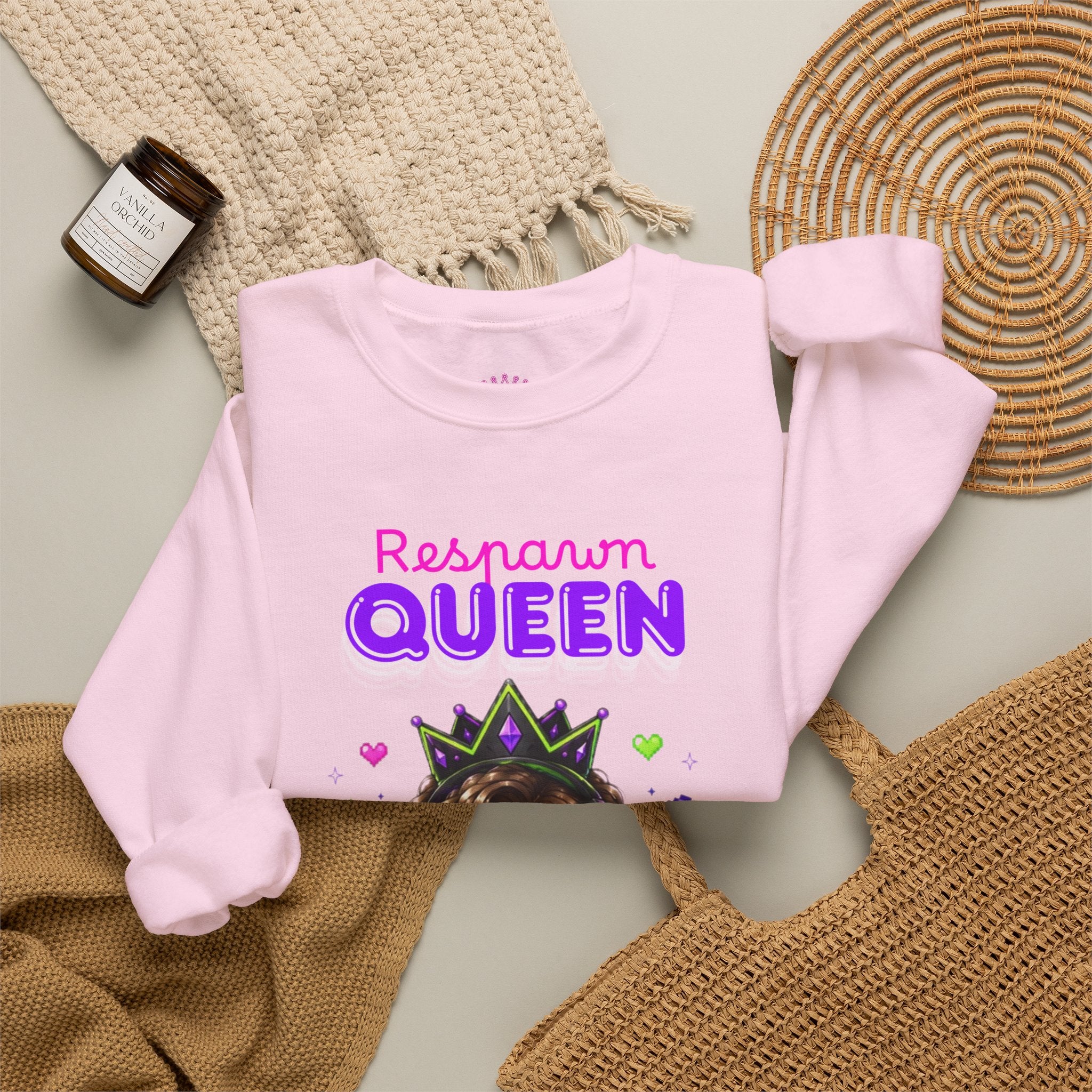 Chibi Queen Poppy Cozy Sweatshirt