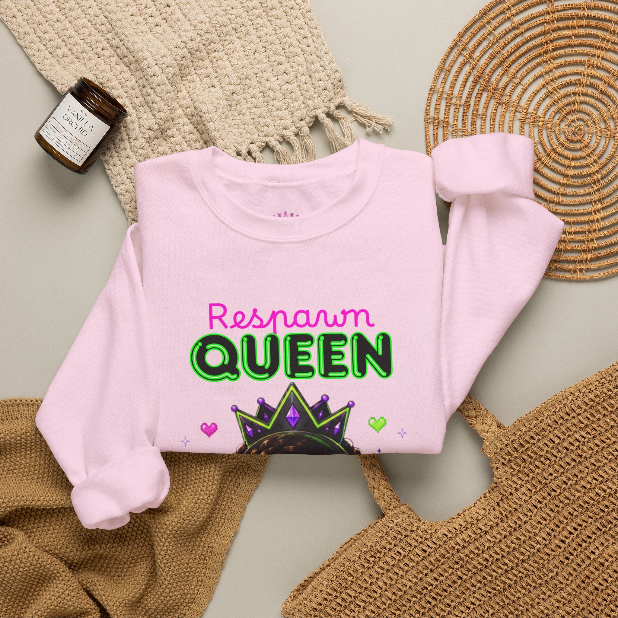 Chibi Phoenix Cozy Sweatshirt