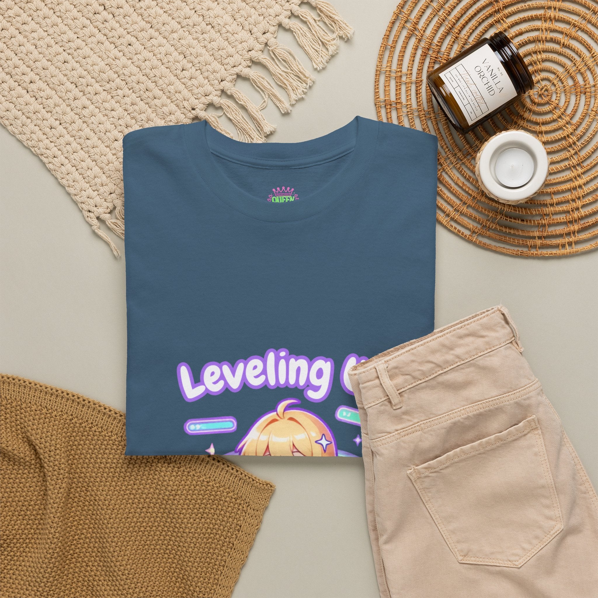 "Leveling Up" Cozy Tee