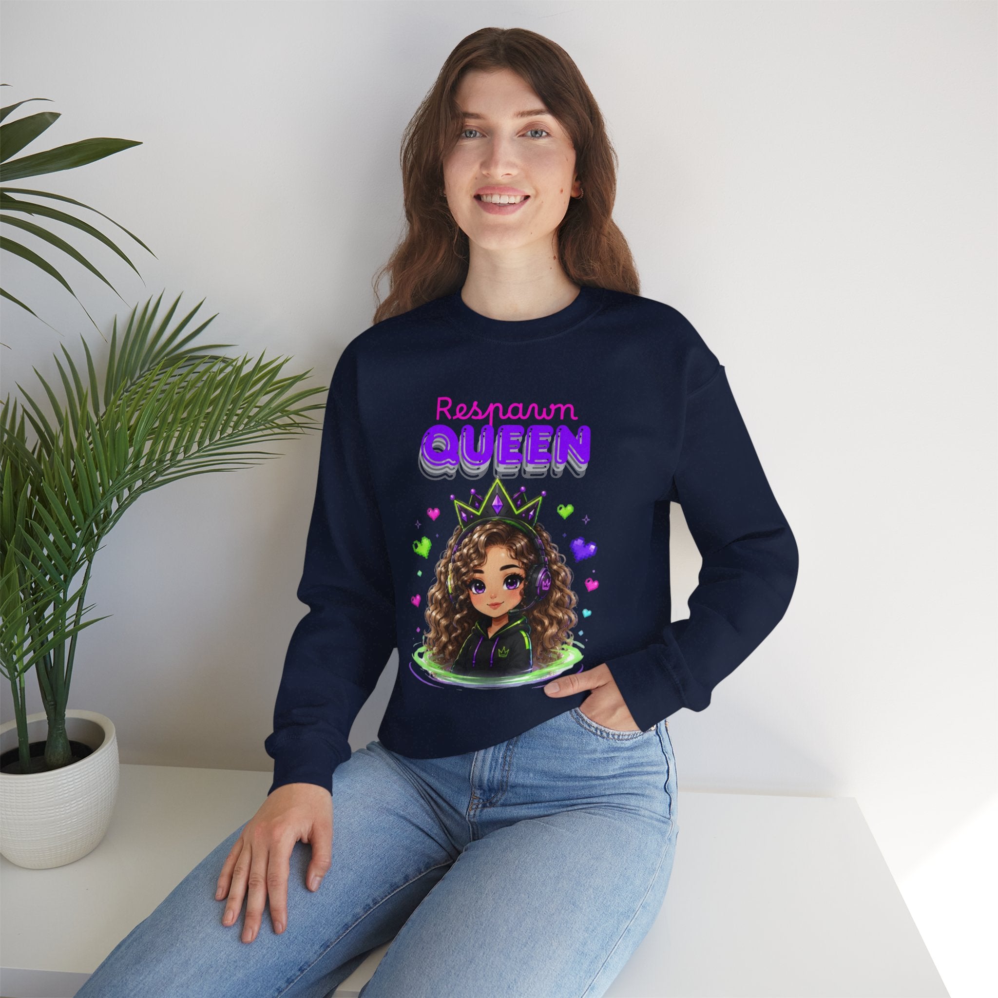 Chibi Queen Poppy Cozy Sweatshirt