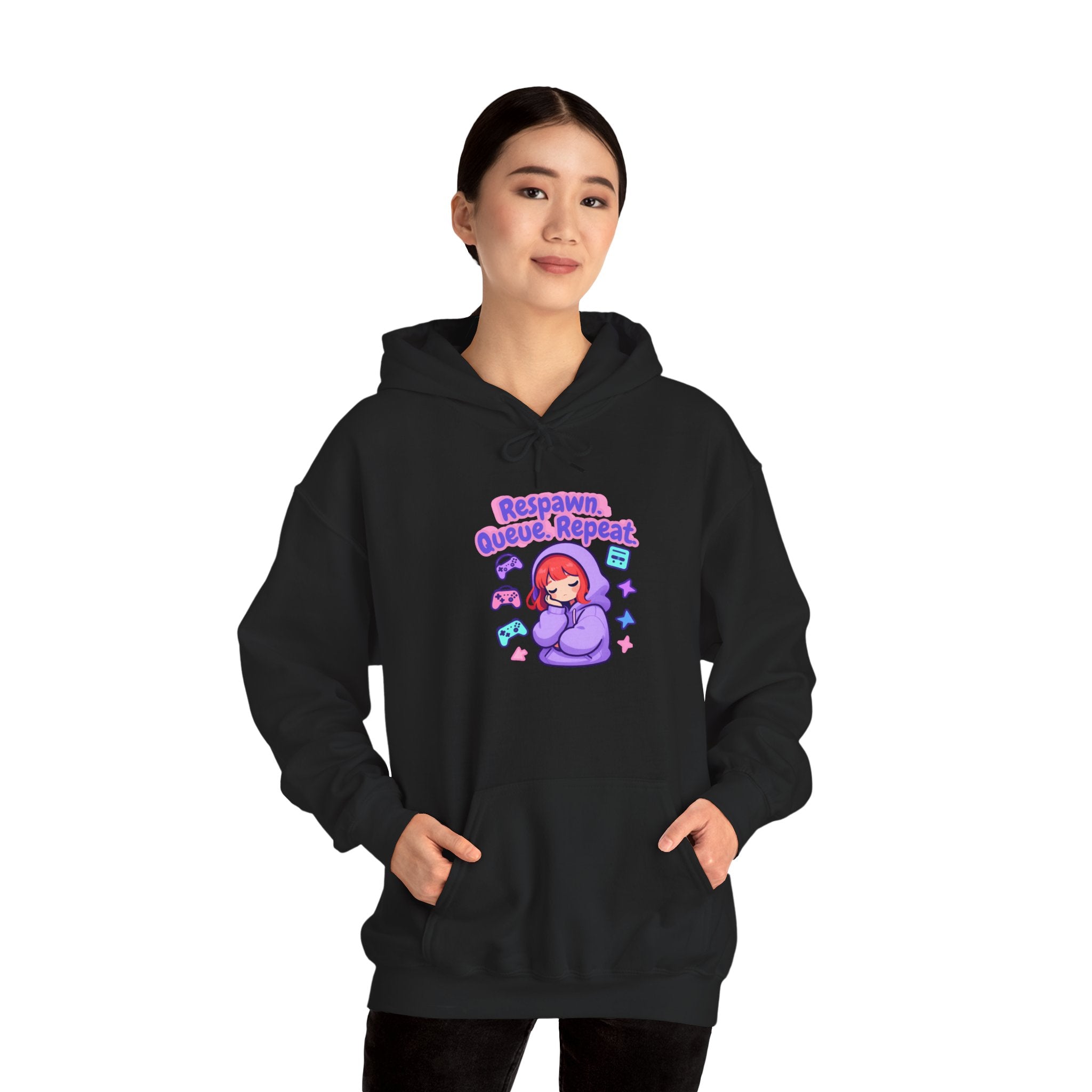 Respawn, Queue, Repeat Hoodie