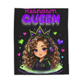 Chibi Queen Poppy Plush Blanket