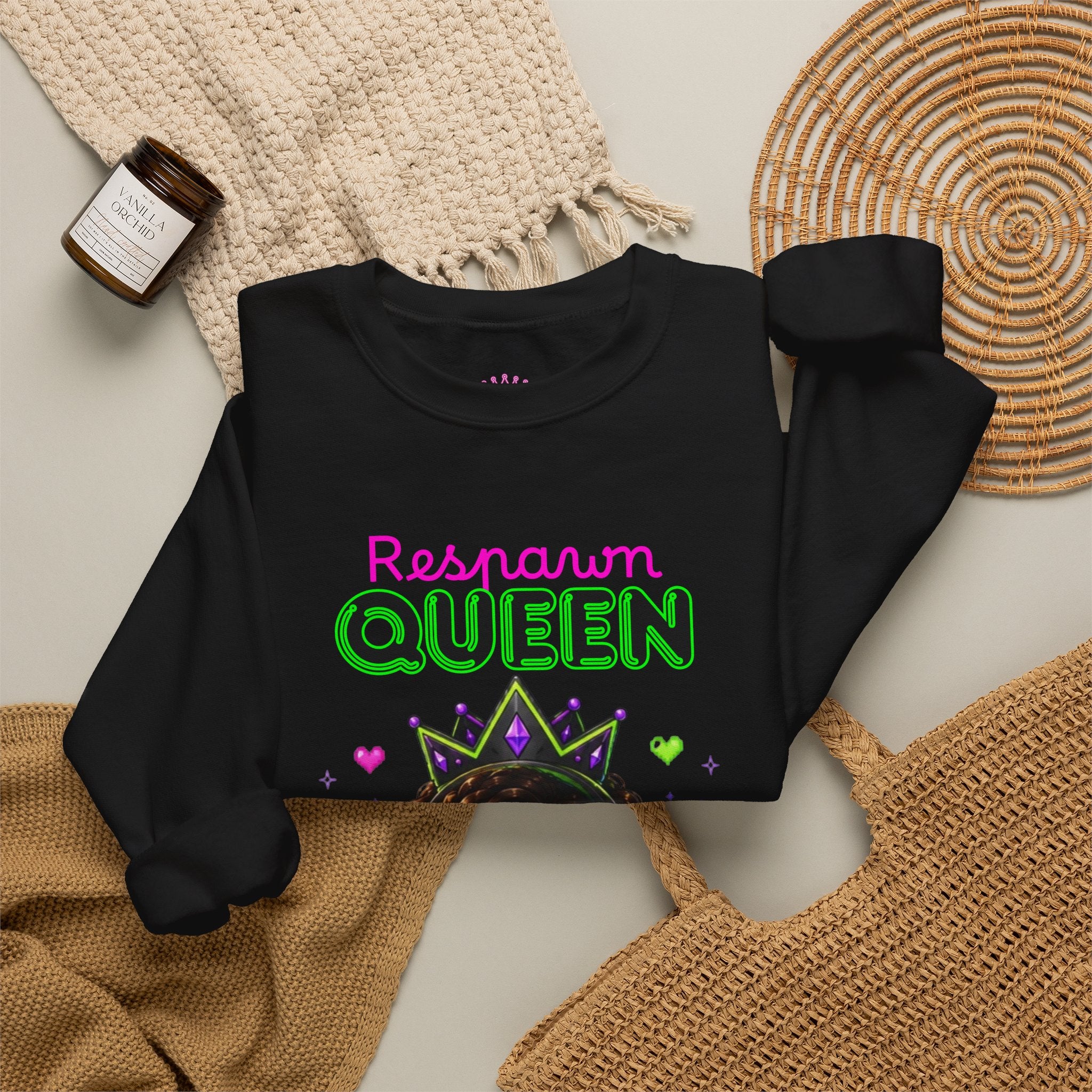 Chibi Phoenix Cozy Sweatshirt