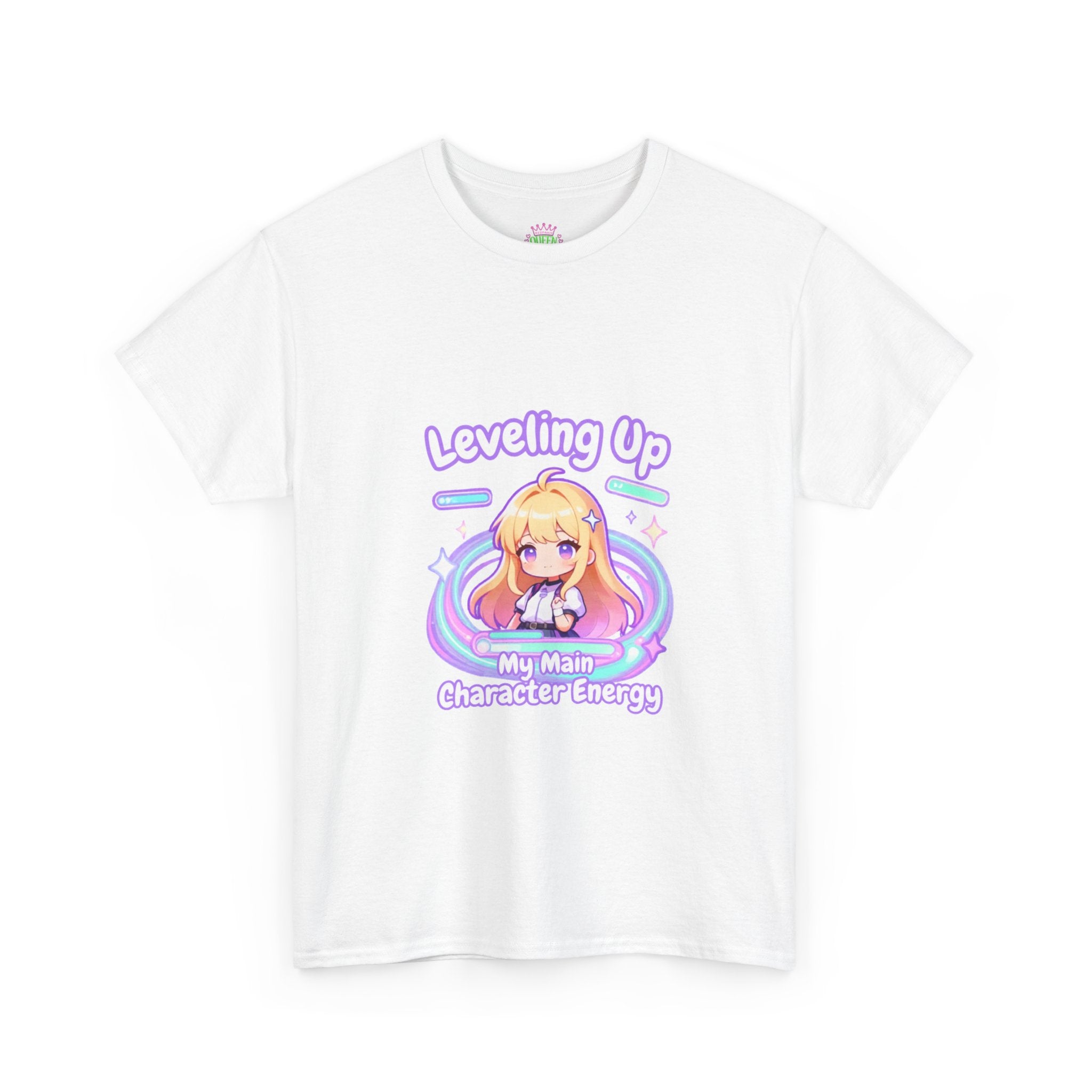 "Leveling Up" Unisex Heavy Cotton Tee