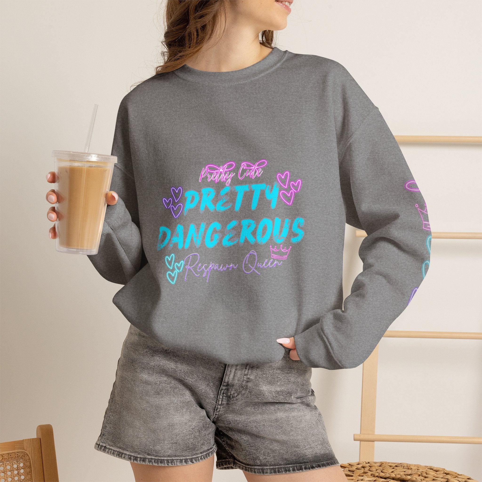 “Pretty Cute” Cozy Sweatshirt