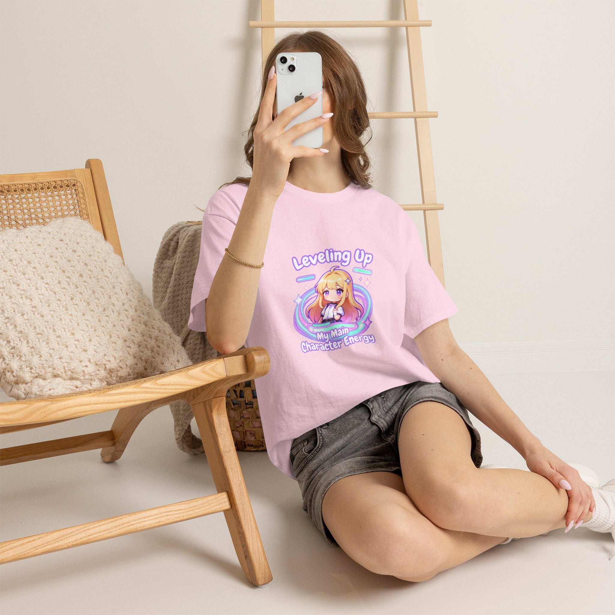 "Leveling Up" Cozy Tee