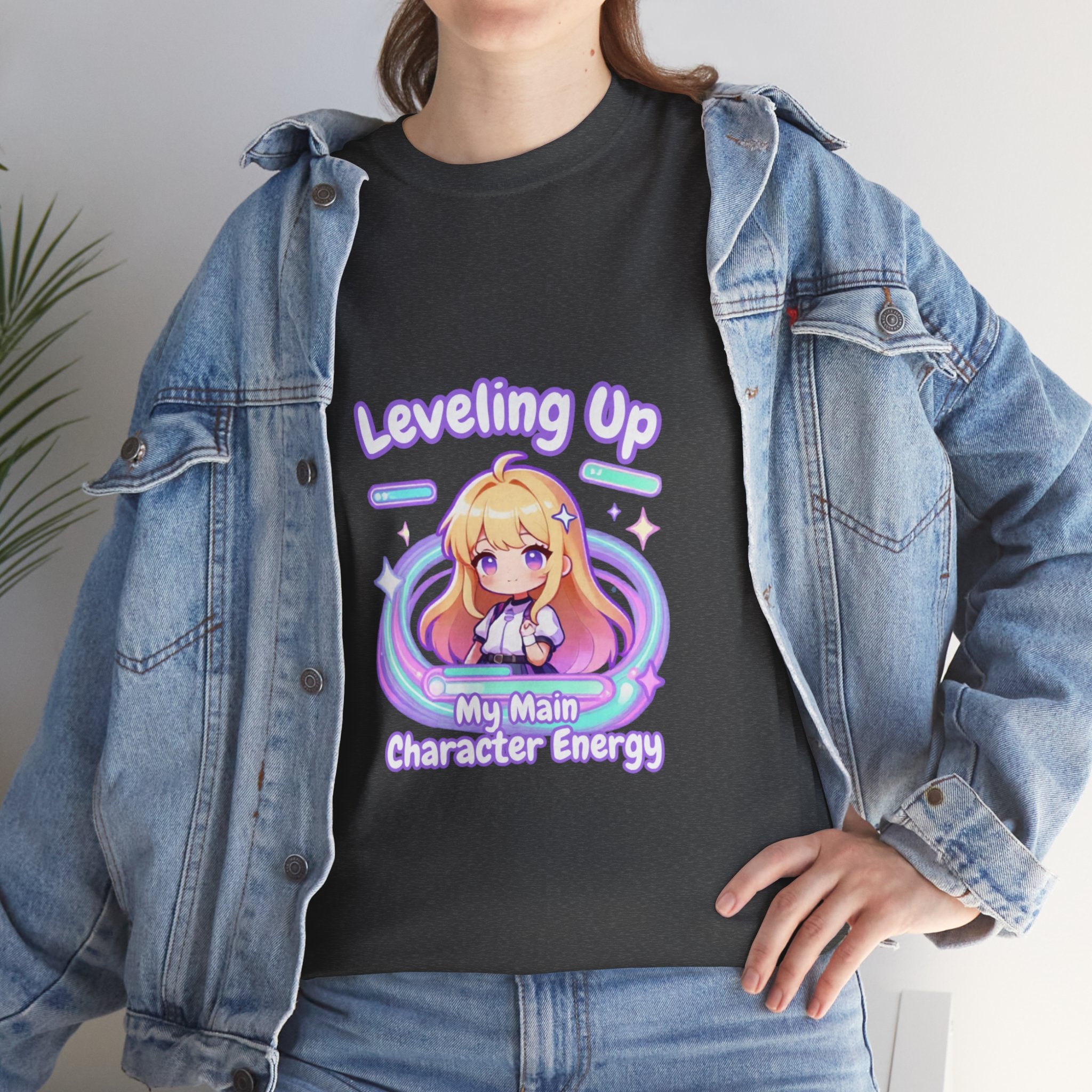 "Leveling Up" Cozy Tee