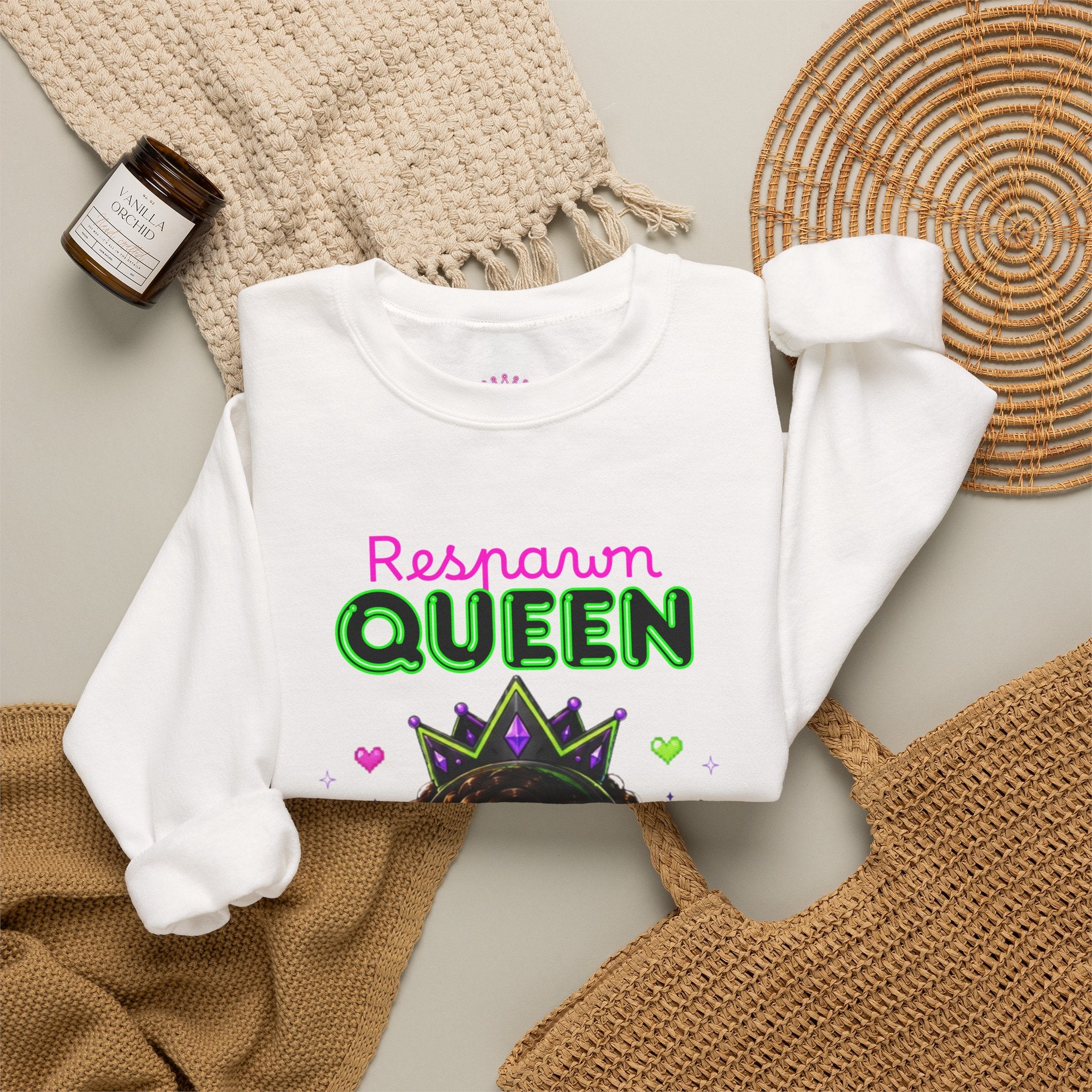 Chibi Phoenix Cozy Sweatshirt