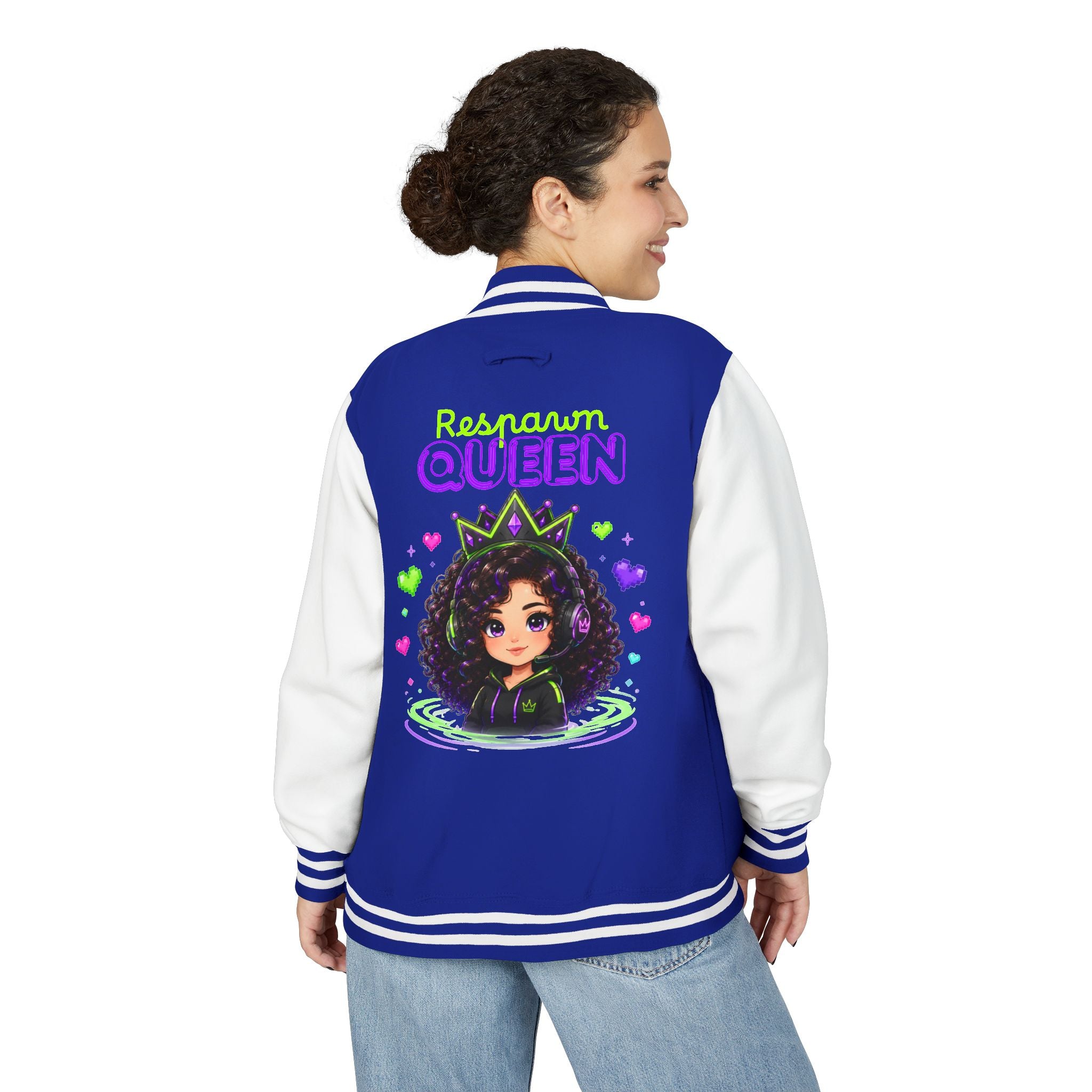 Chibi Queen Sprite Letterman Jacket