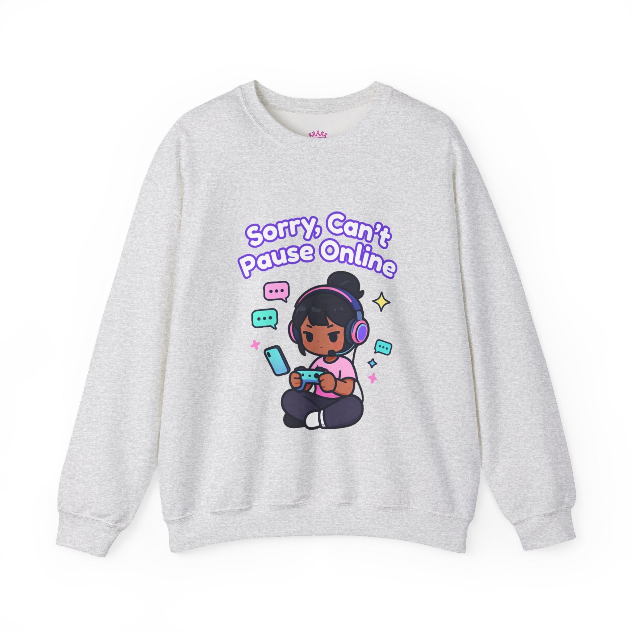 Sorry Can’t Pause Cozy Sweatshirt