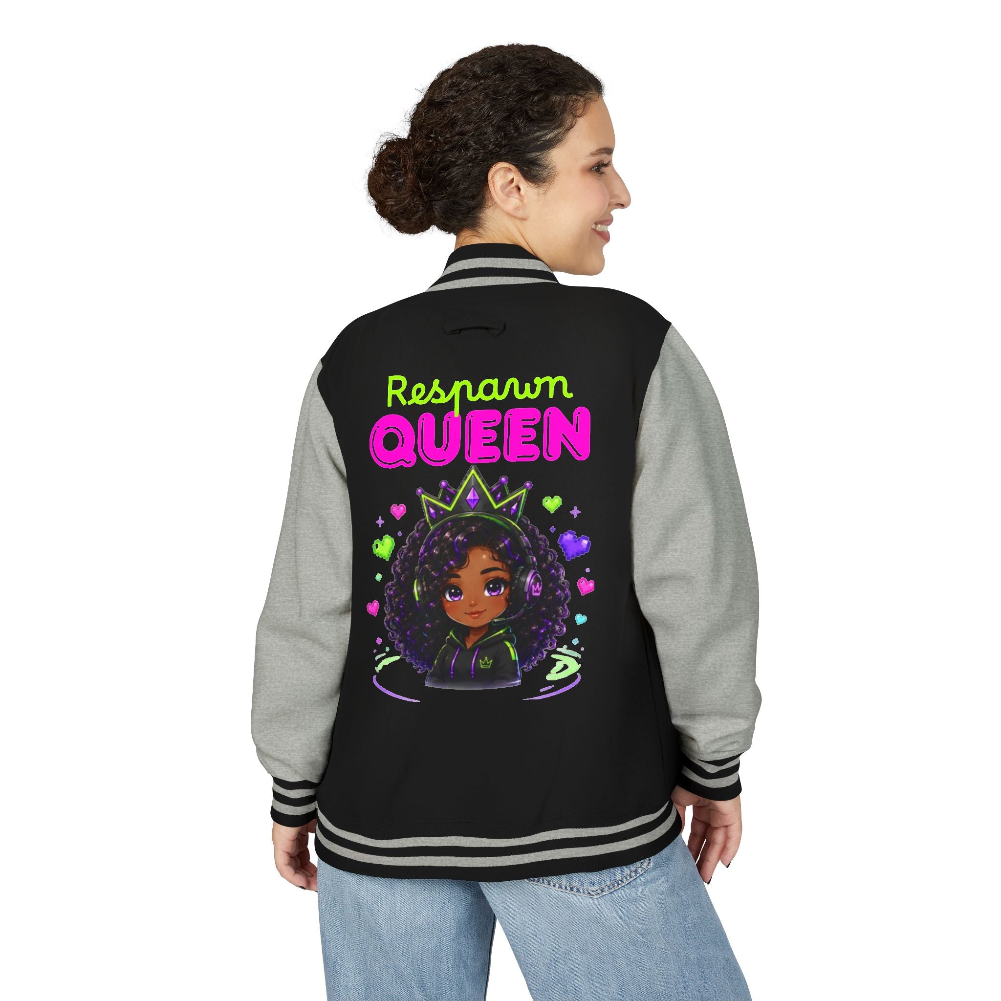 Chibi Queen Raven Letterman Jacket