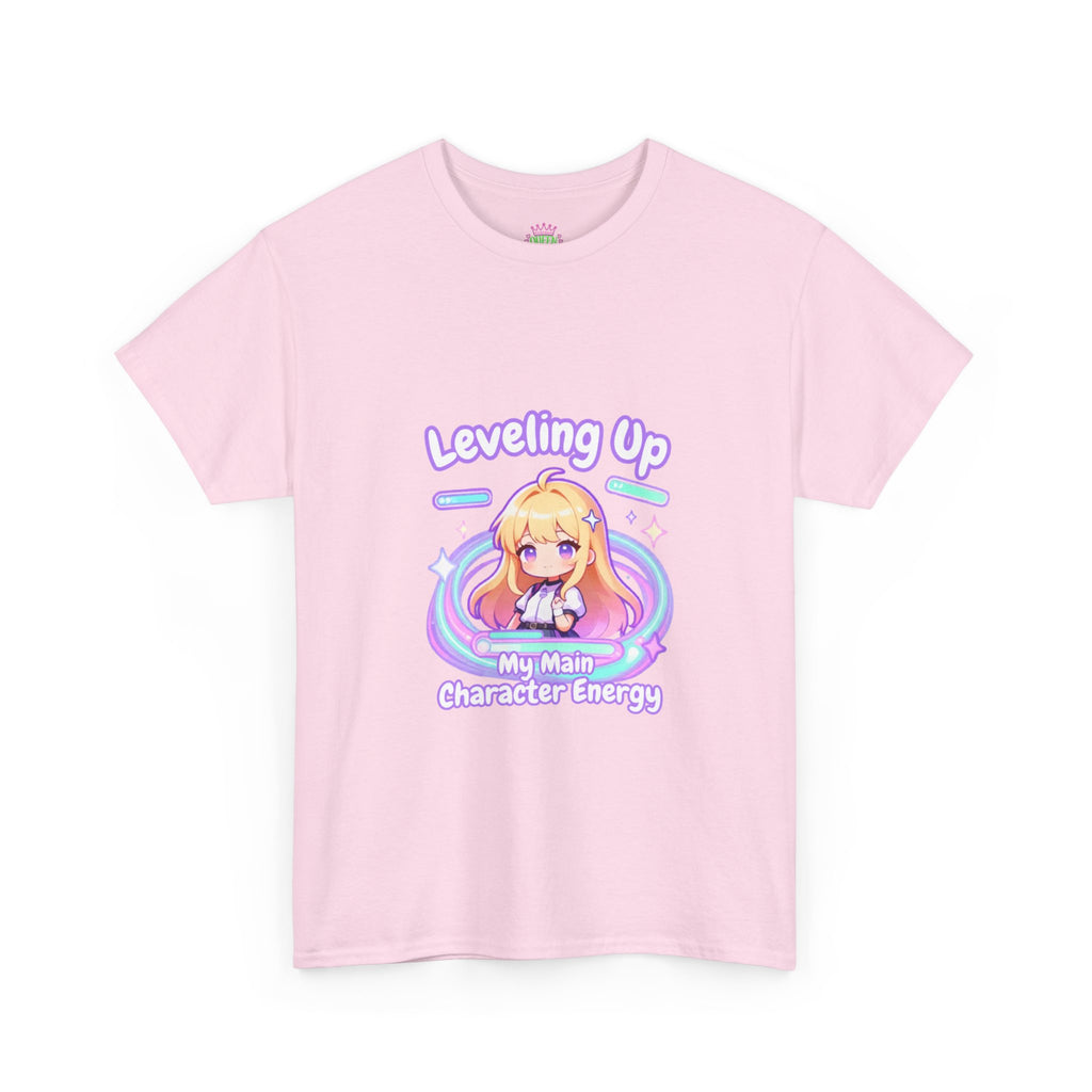 "Leveling Up" Unisex Heavy Cotton Tee