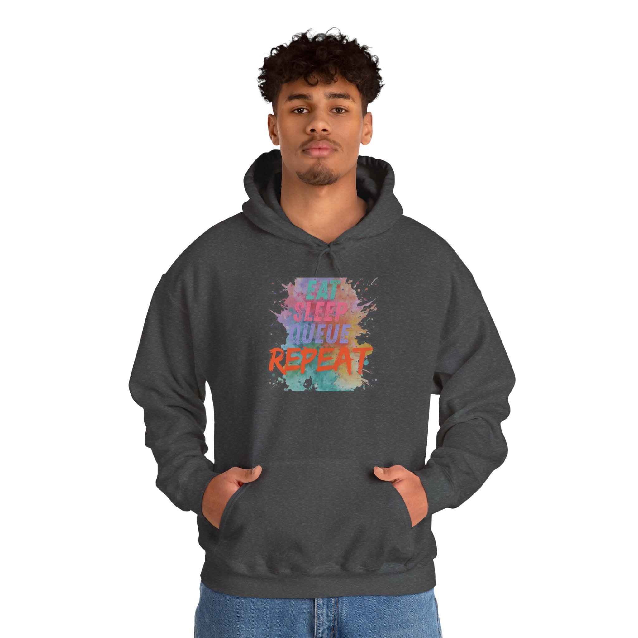 “Eat Sleep...” Cozy Hoodie