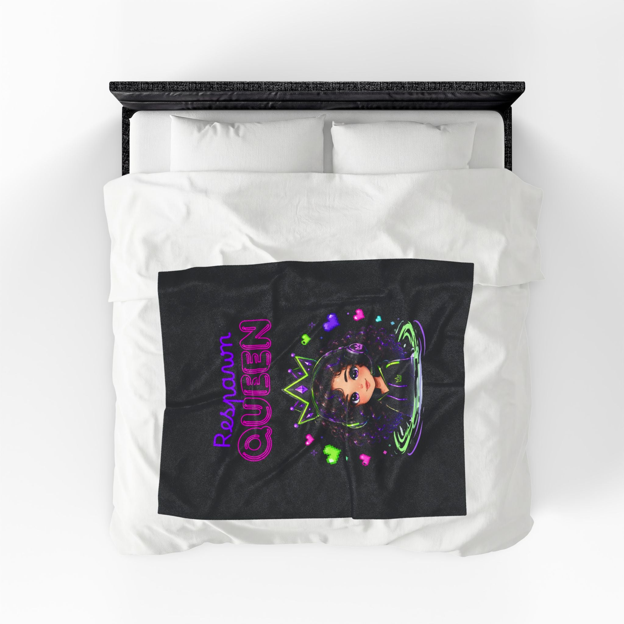 Chibi Queen Sprite Plush Blanket
