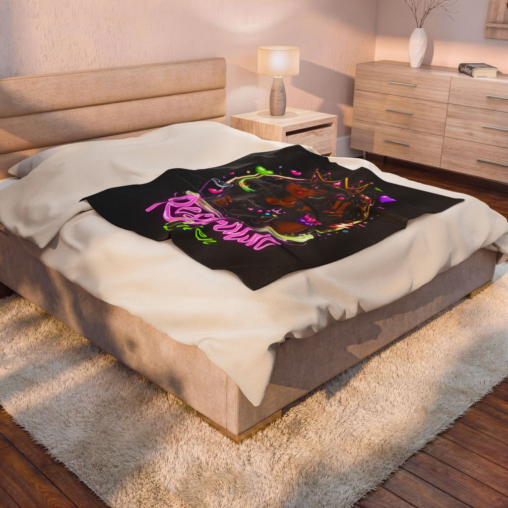 Gamer Luna "RQ" Plush Blanket