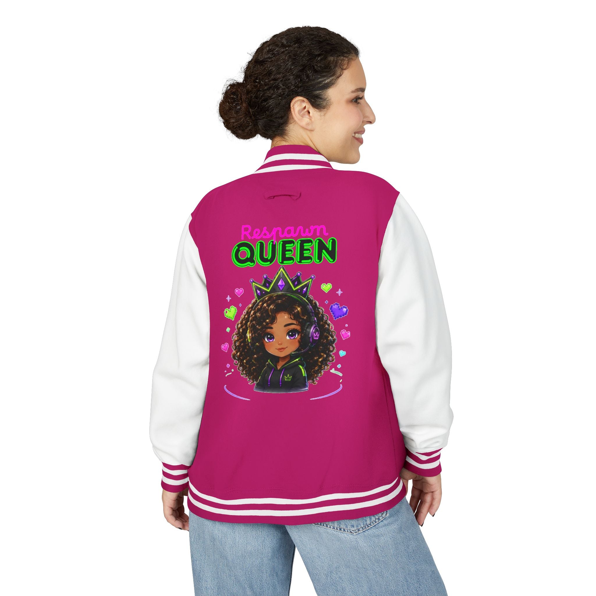 Chibi Queen Phoenix Letterman Jacket