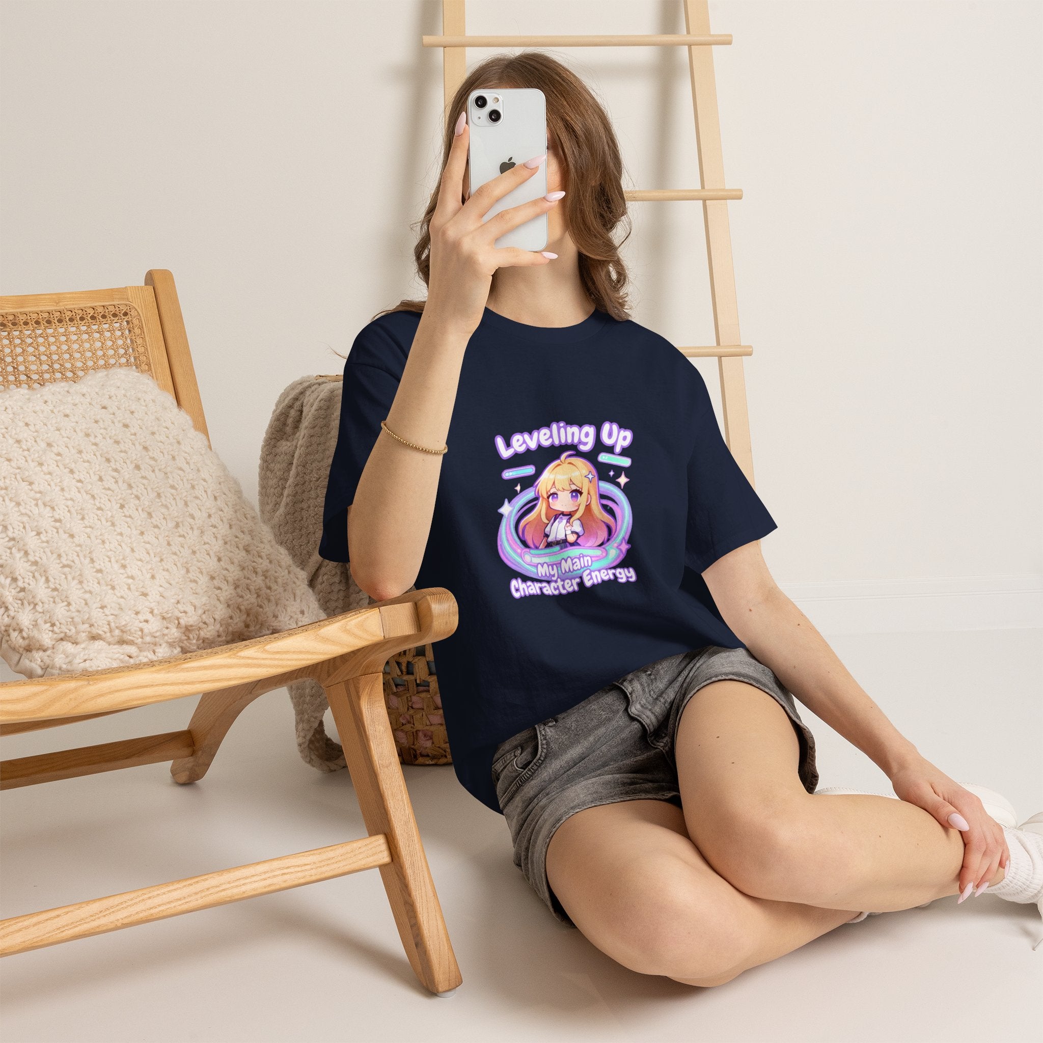 "Leveling Up" Cozy Tee