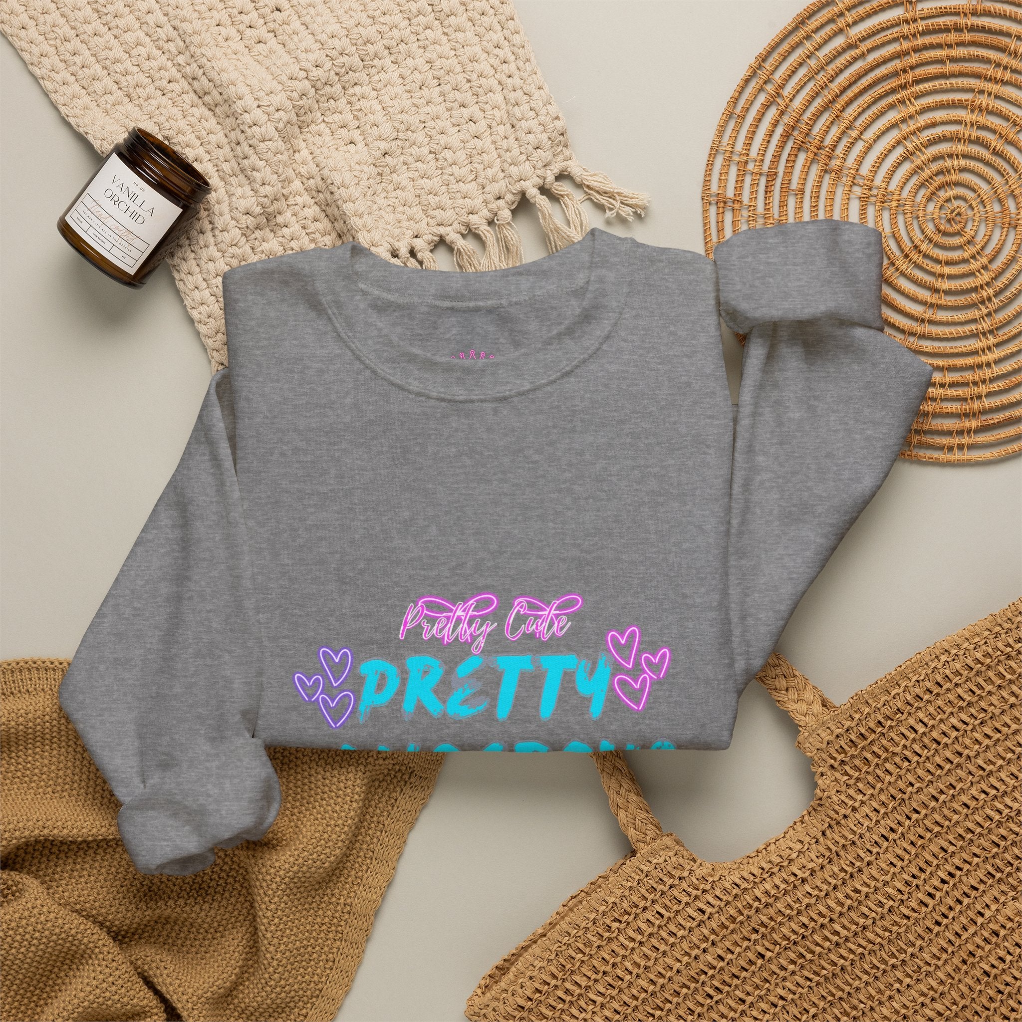 “Pretty Cute” Cozy Sweatshirt