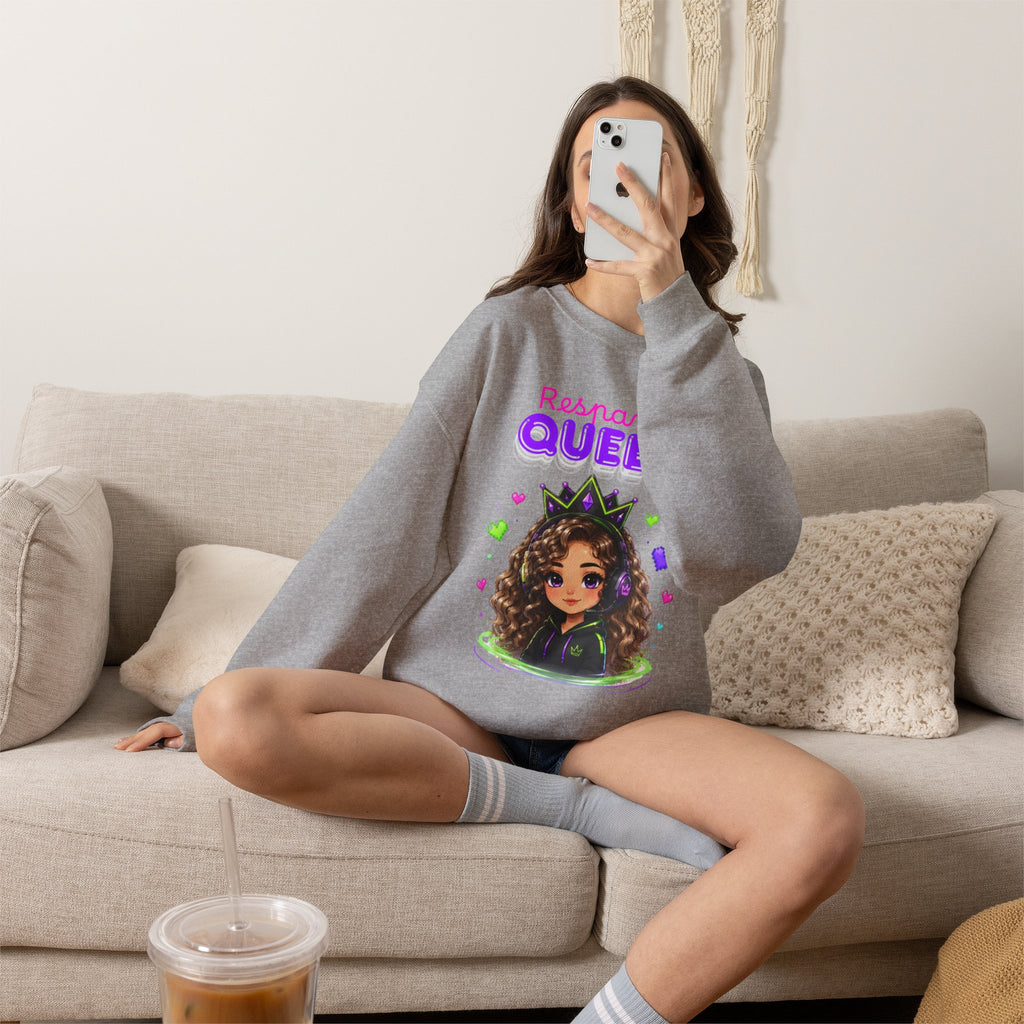 Chibi Queen Poppy Cozy Sweatshirt
