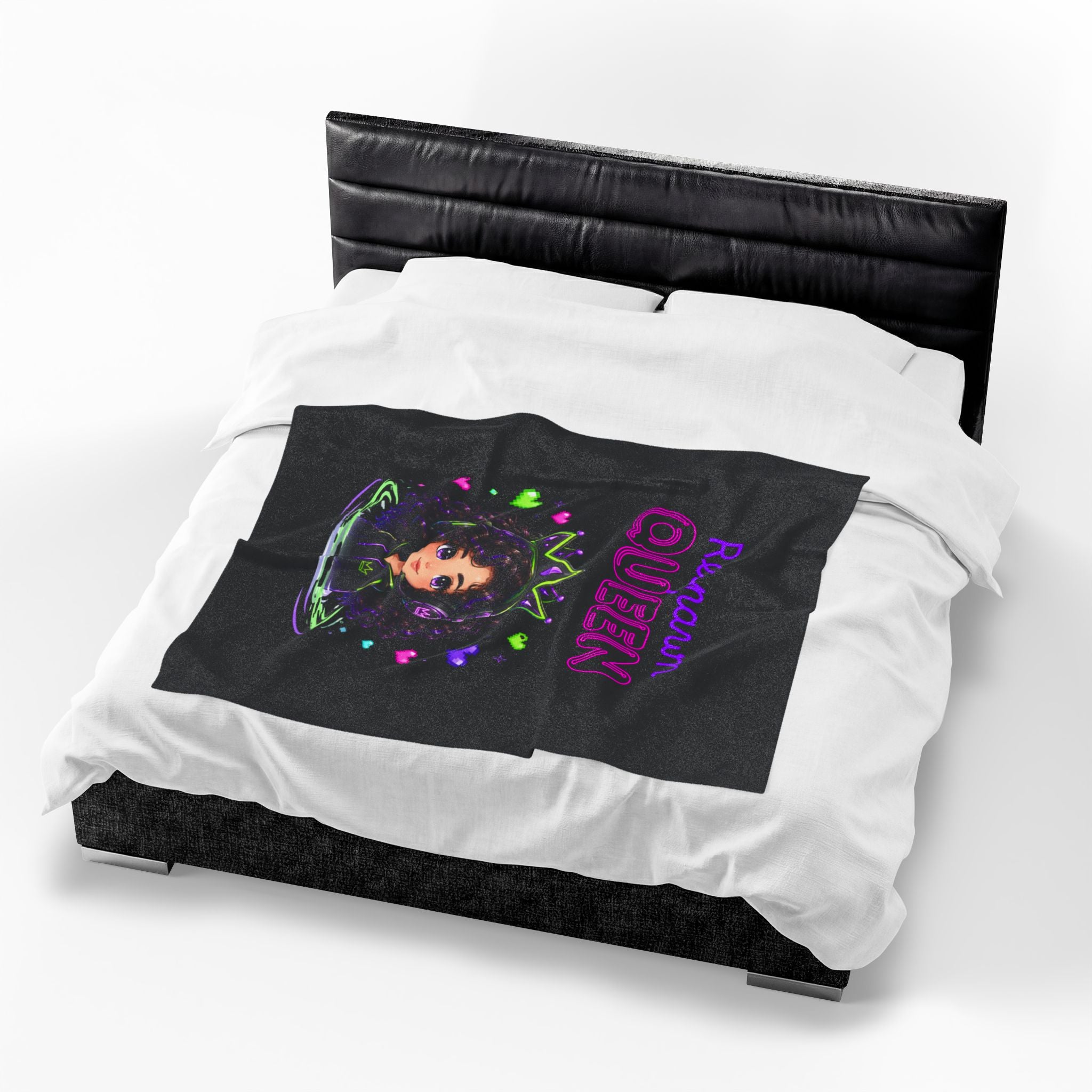 Chibi Queen Sprite Plush Blanket