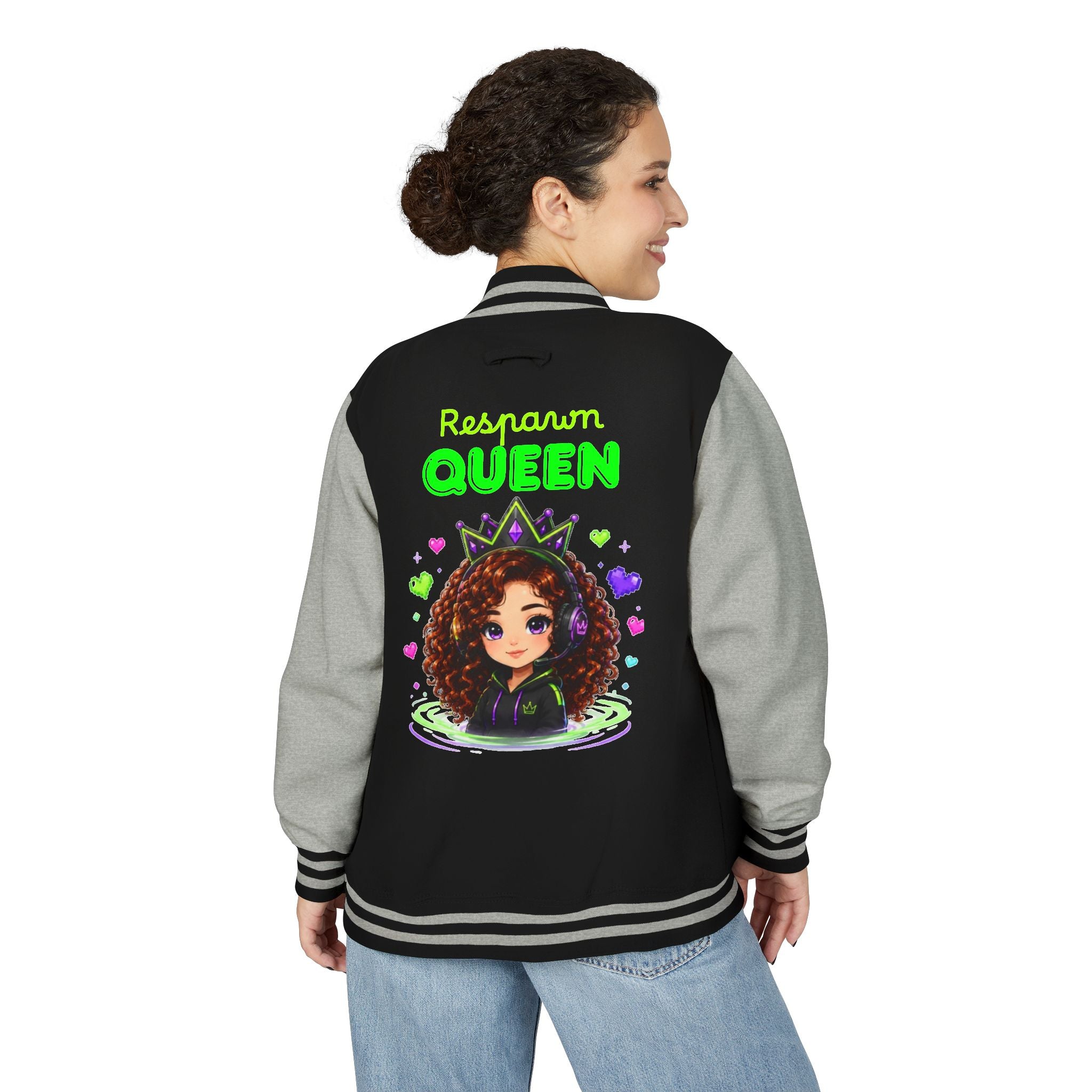 Chibi Queen Junie Letterman Jacket