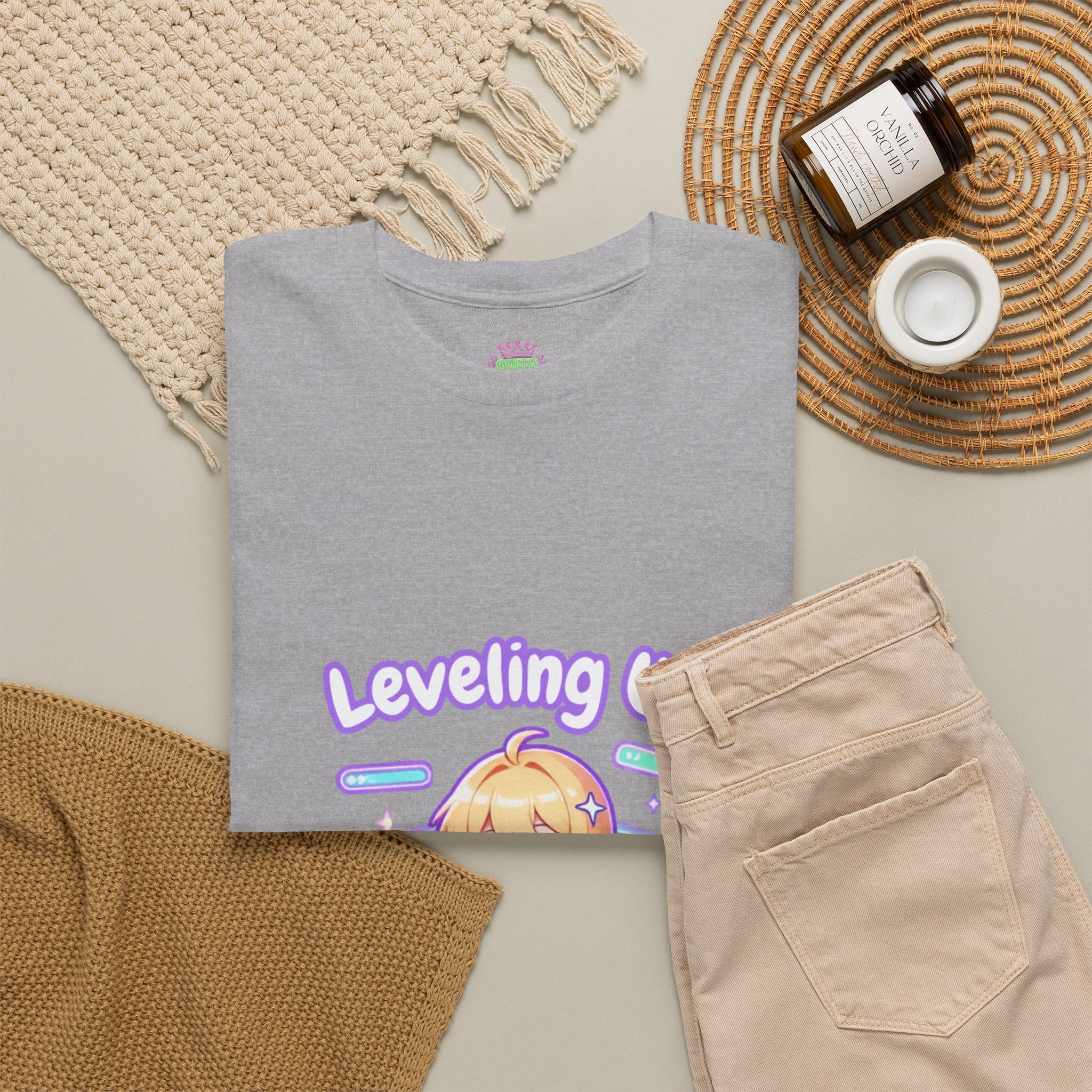 "Leveling Up" Cozy Tee