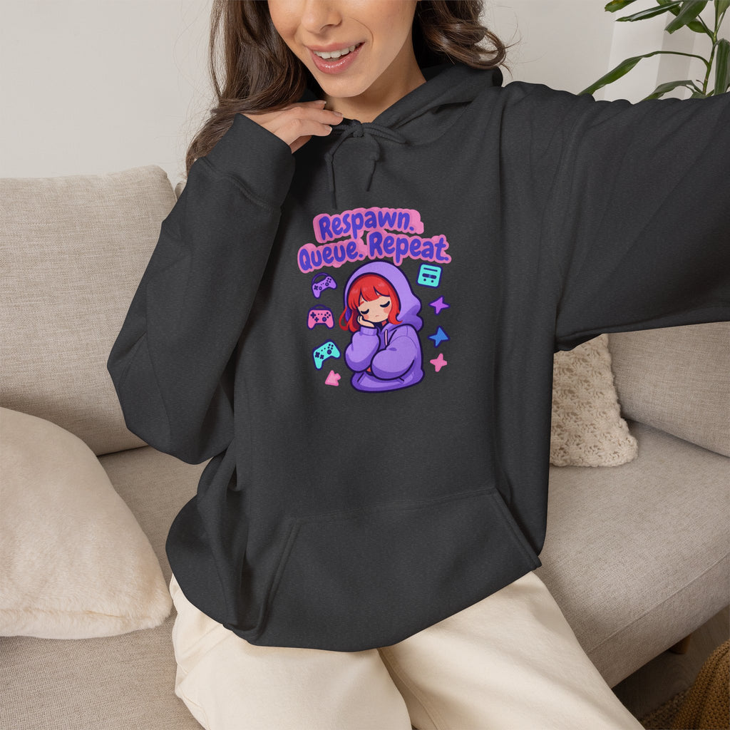Respawn, Queue, Repeat Hoodie