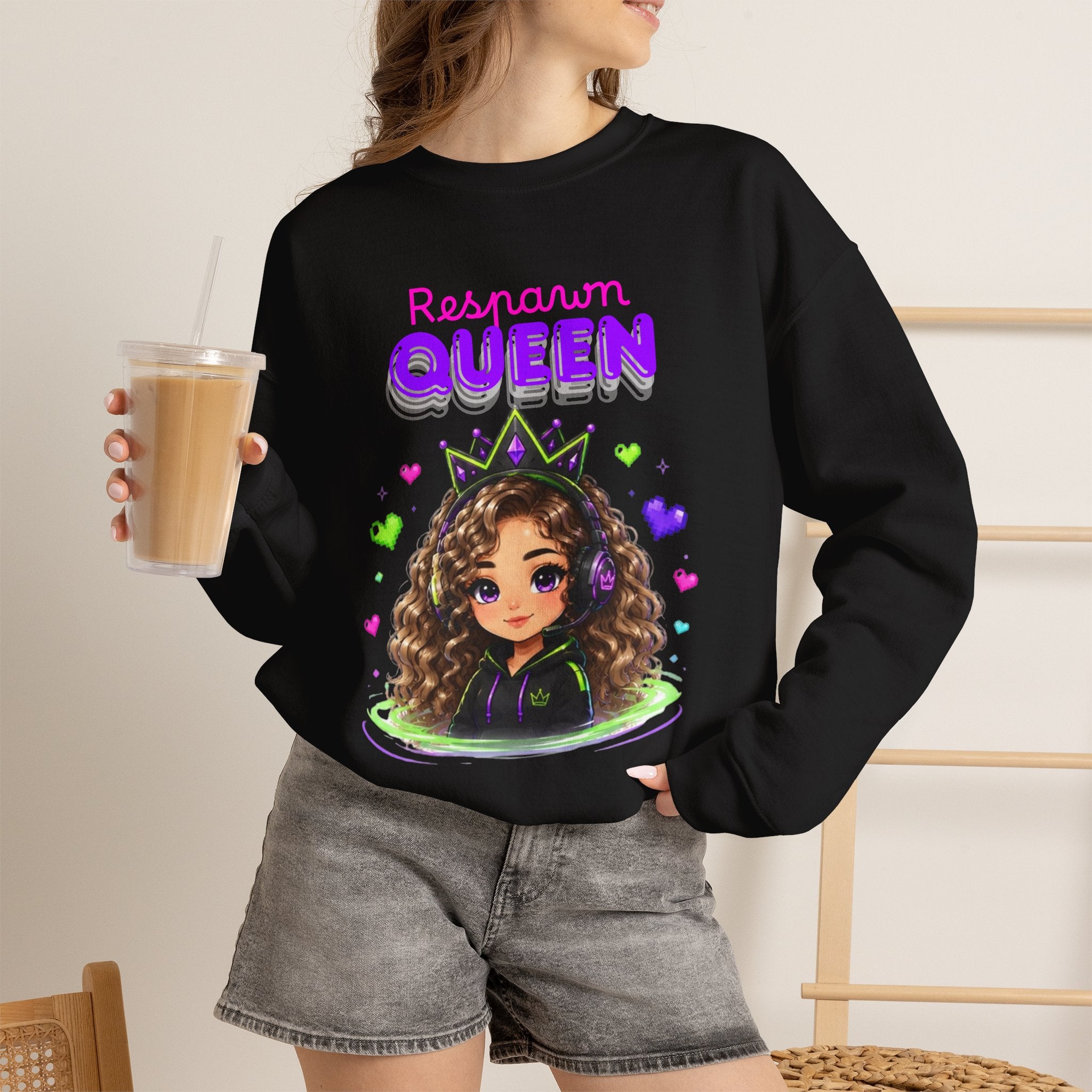 Chibi Queen Poppy Cozy Sweatshirt