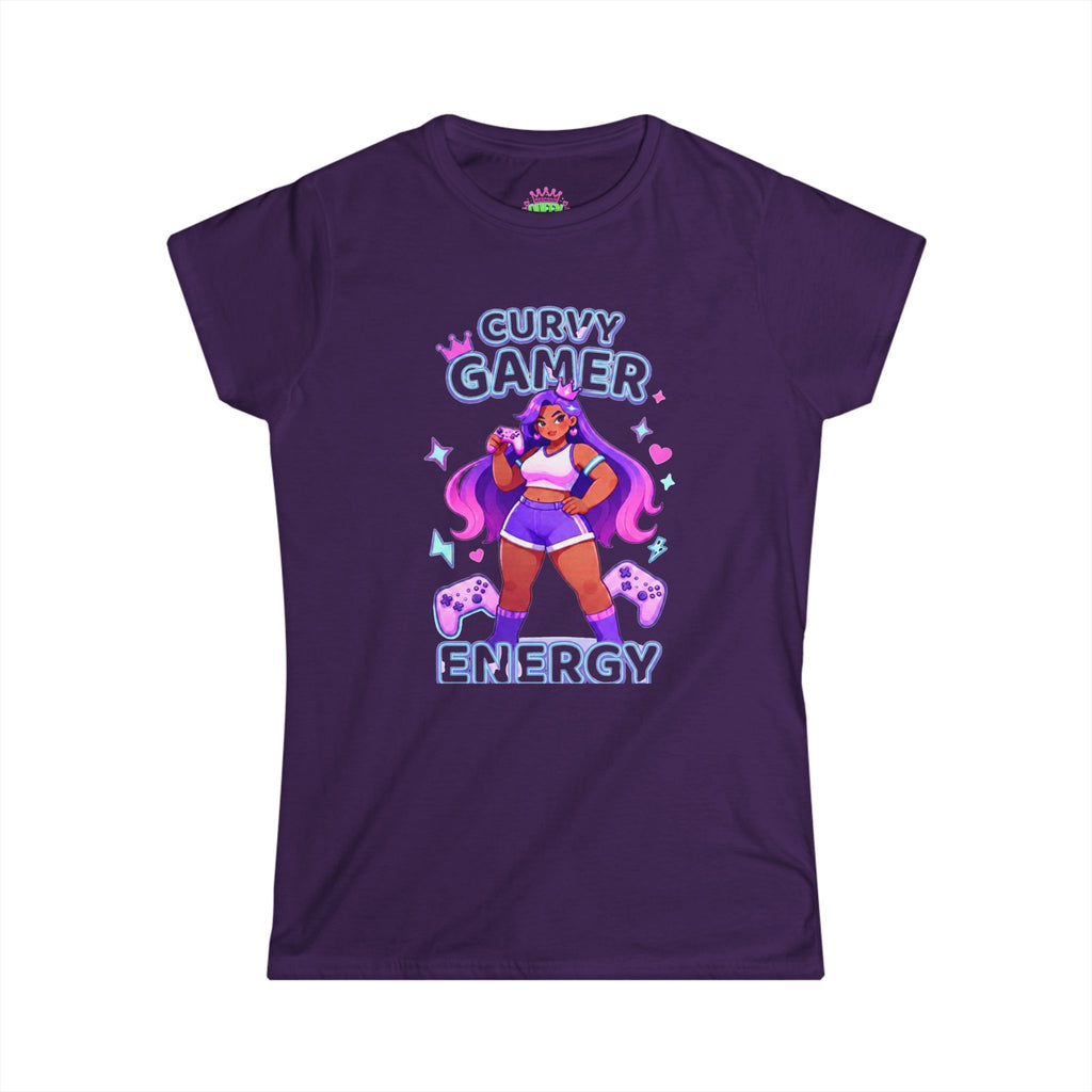 “Curvy Gamer Energy” Cozy Tee