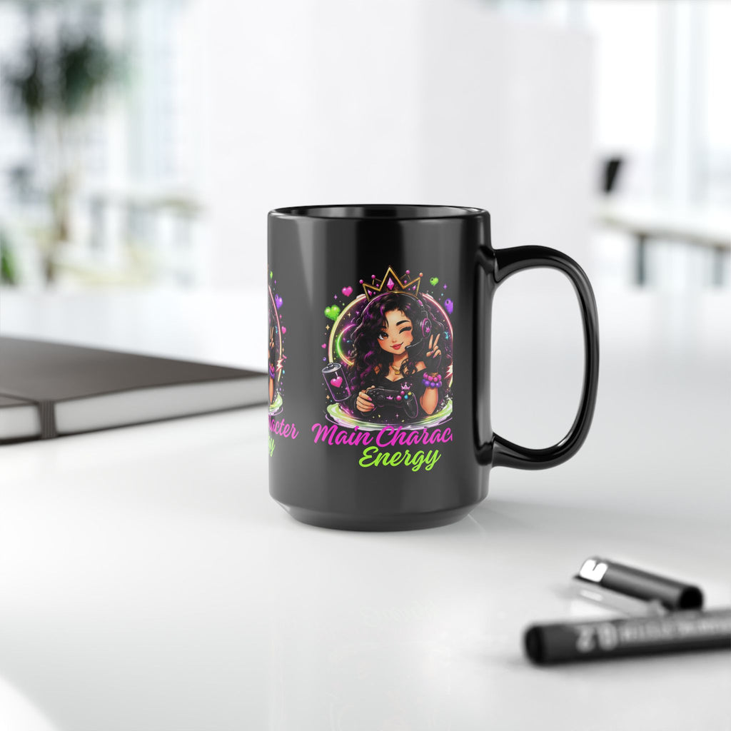 Gamer Ember “MCE” Black Mug