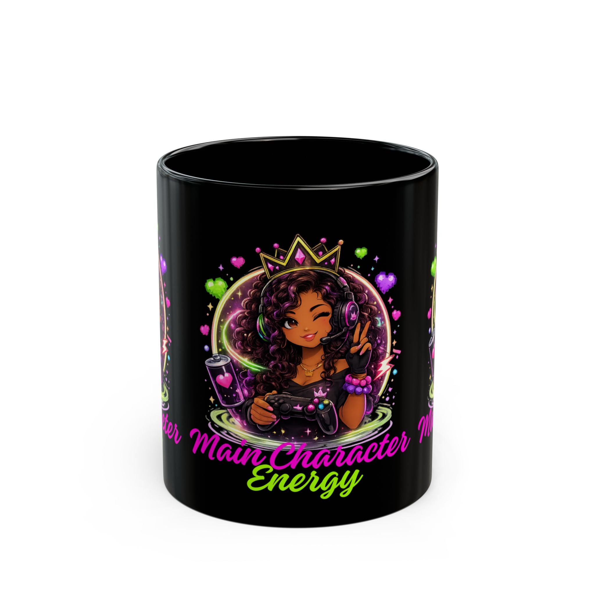 Gamer Skye “MCE” Black Mug