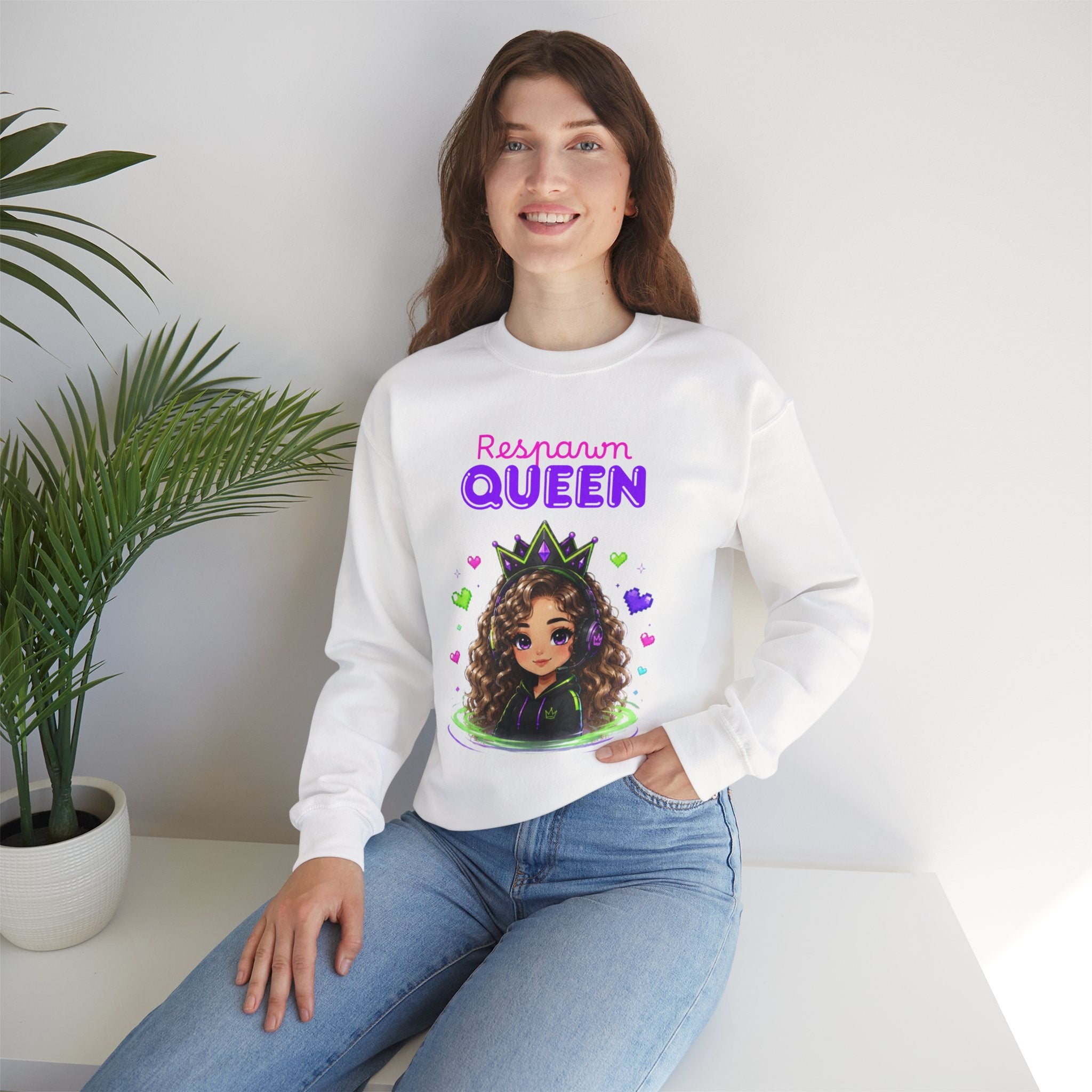 Chibi Queen Poppy Cozy Sweatshirt