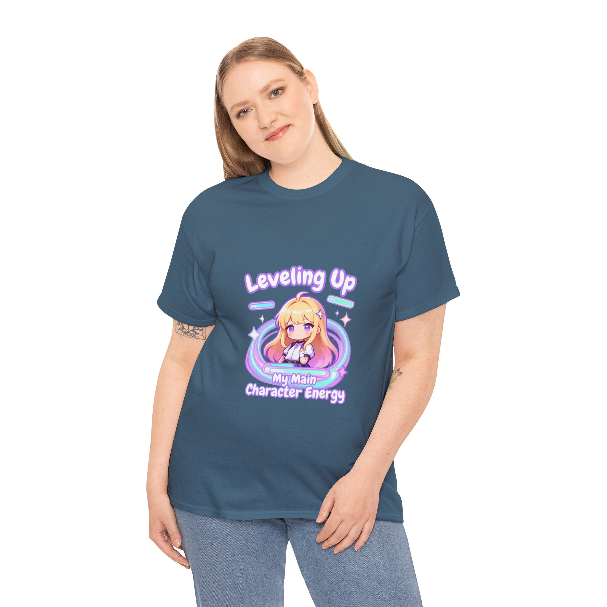 "Leveling Up" Cozy Tee
