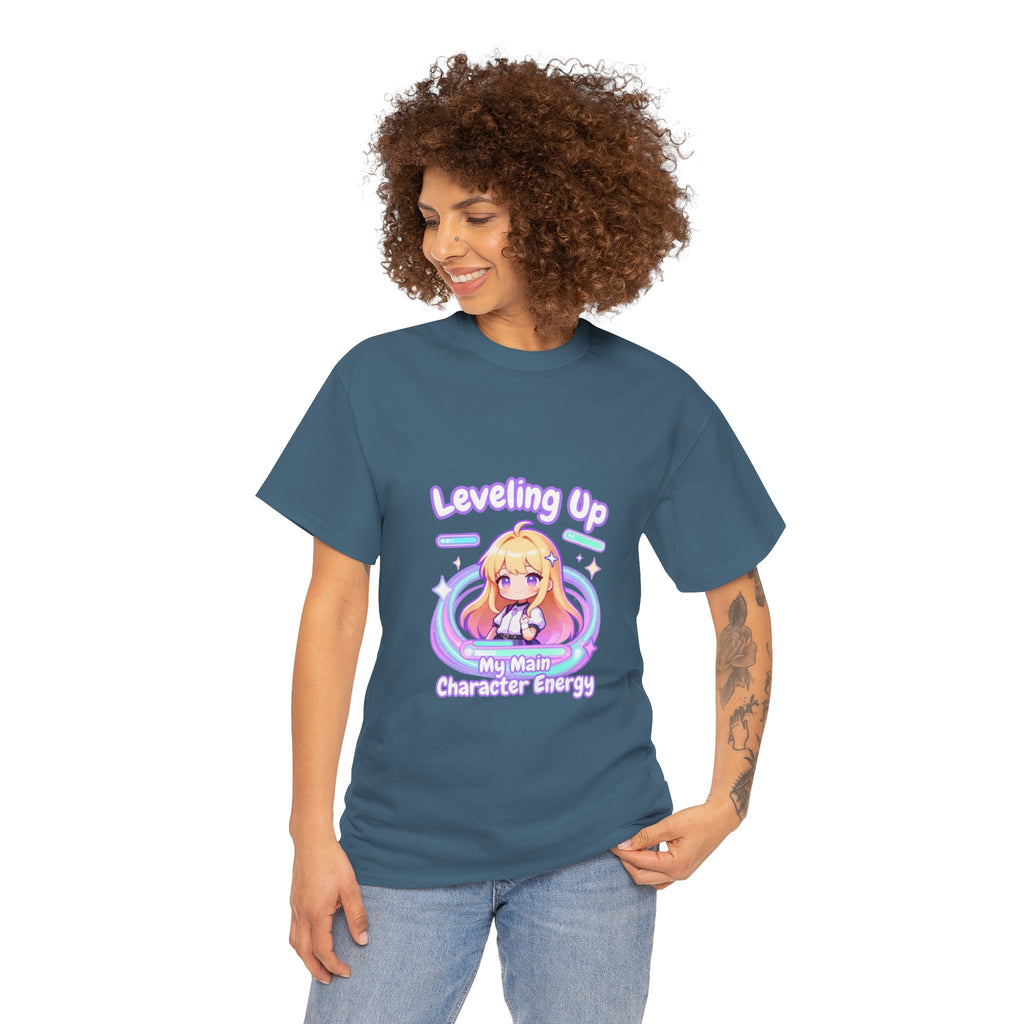 "Leveling Up" Cozy Tee