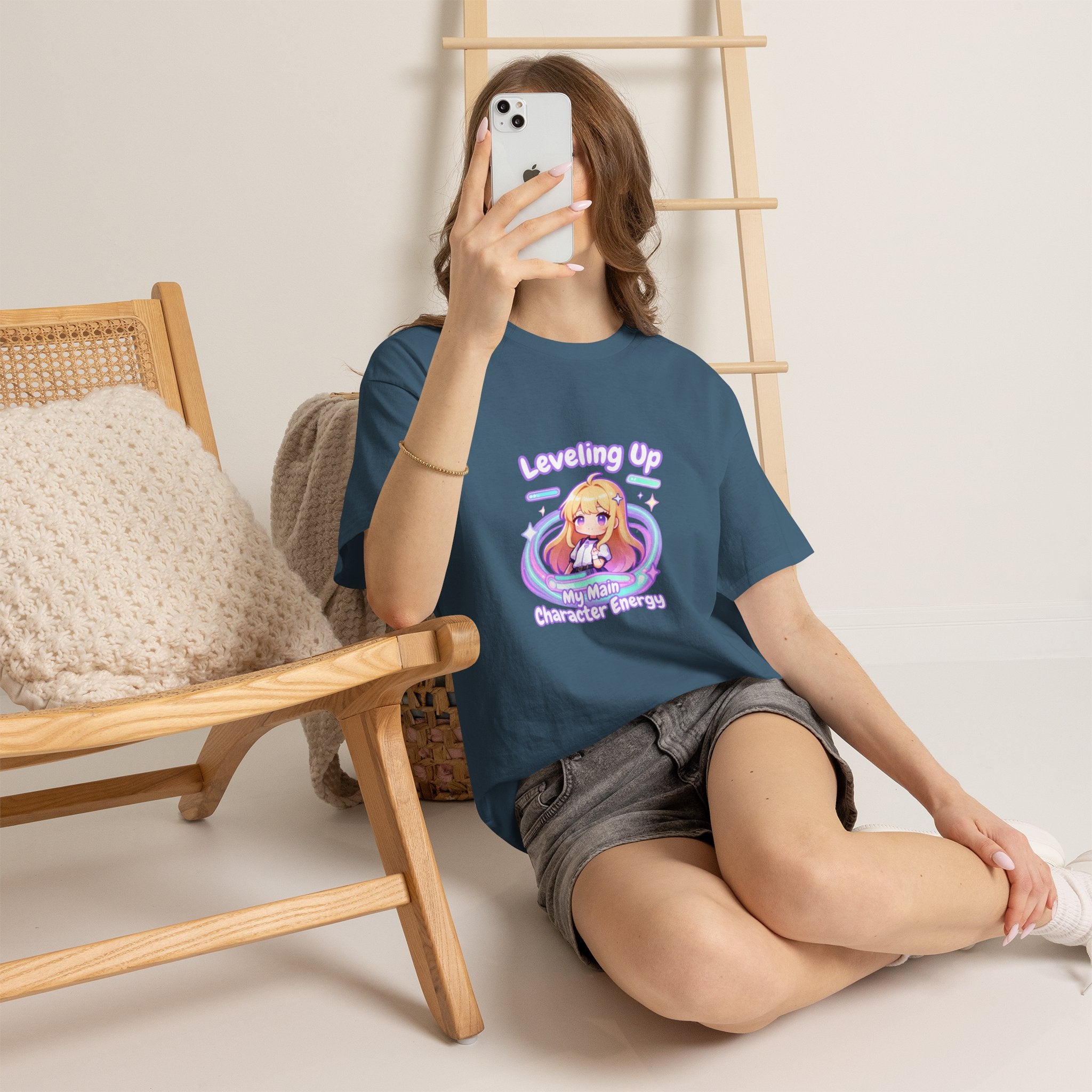 "Leveling Up" Cozy Tee