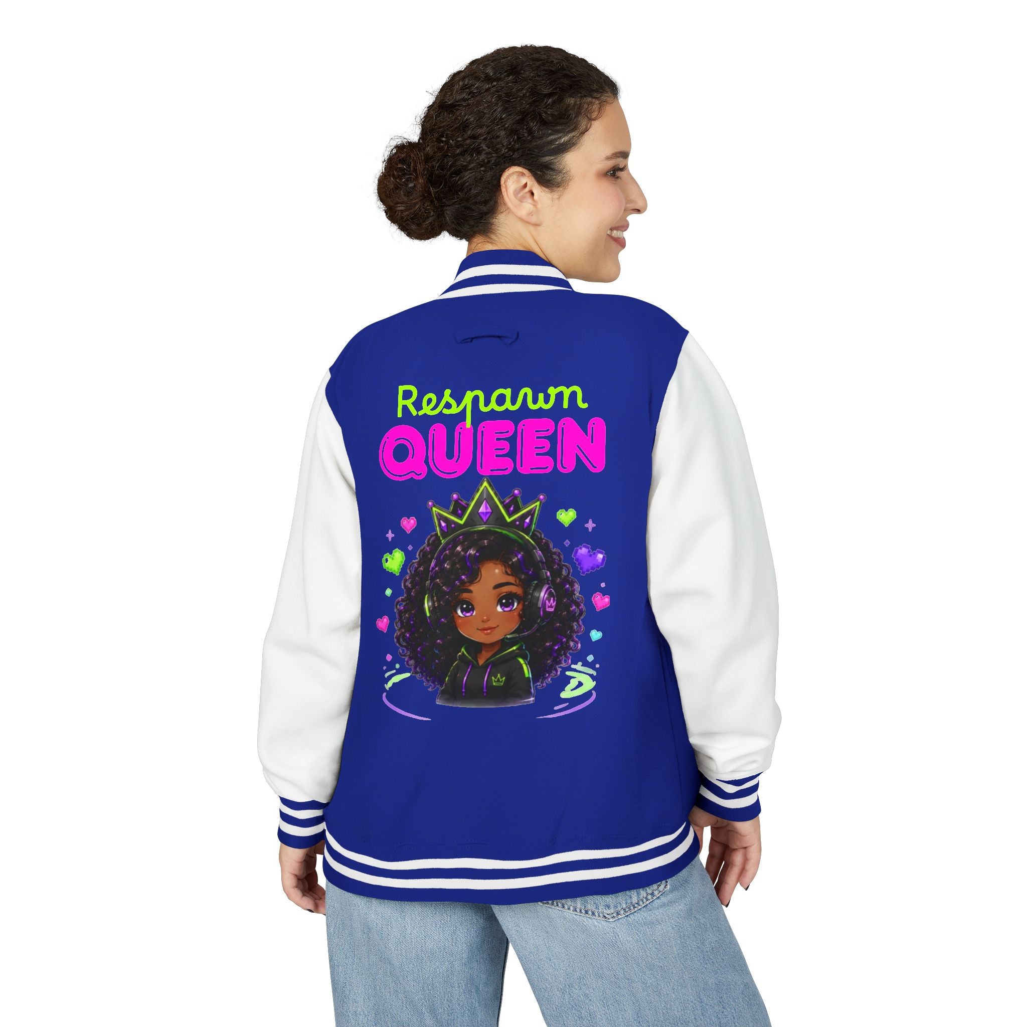 Chibi Queen Raven Letterman Jacket