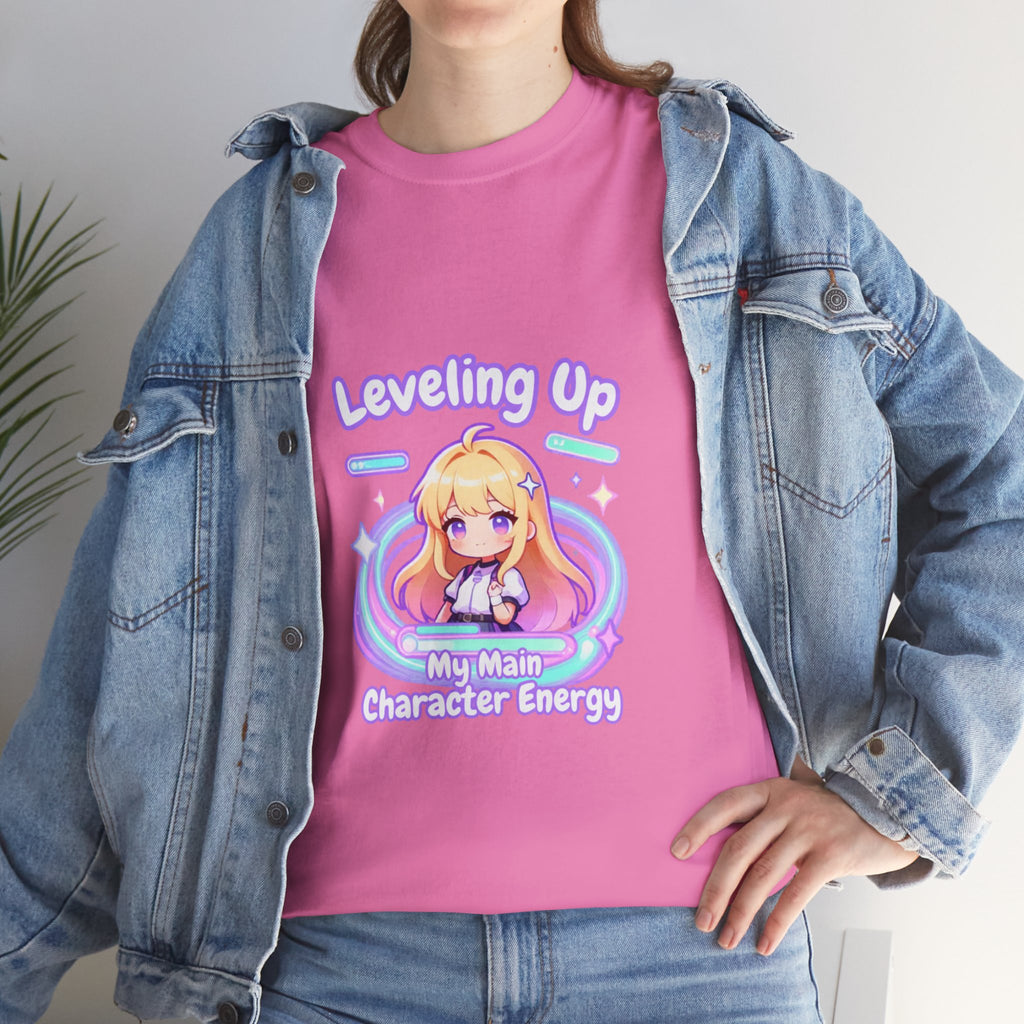 "Leveling Up" Cozy Tee