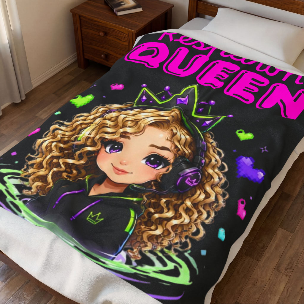 Chibi Queen Faye Plush Blanket