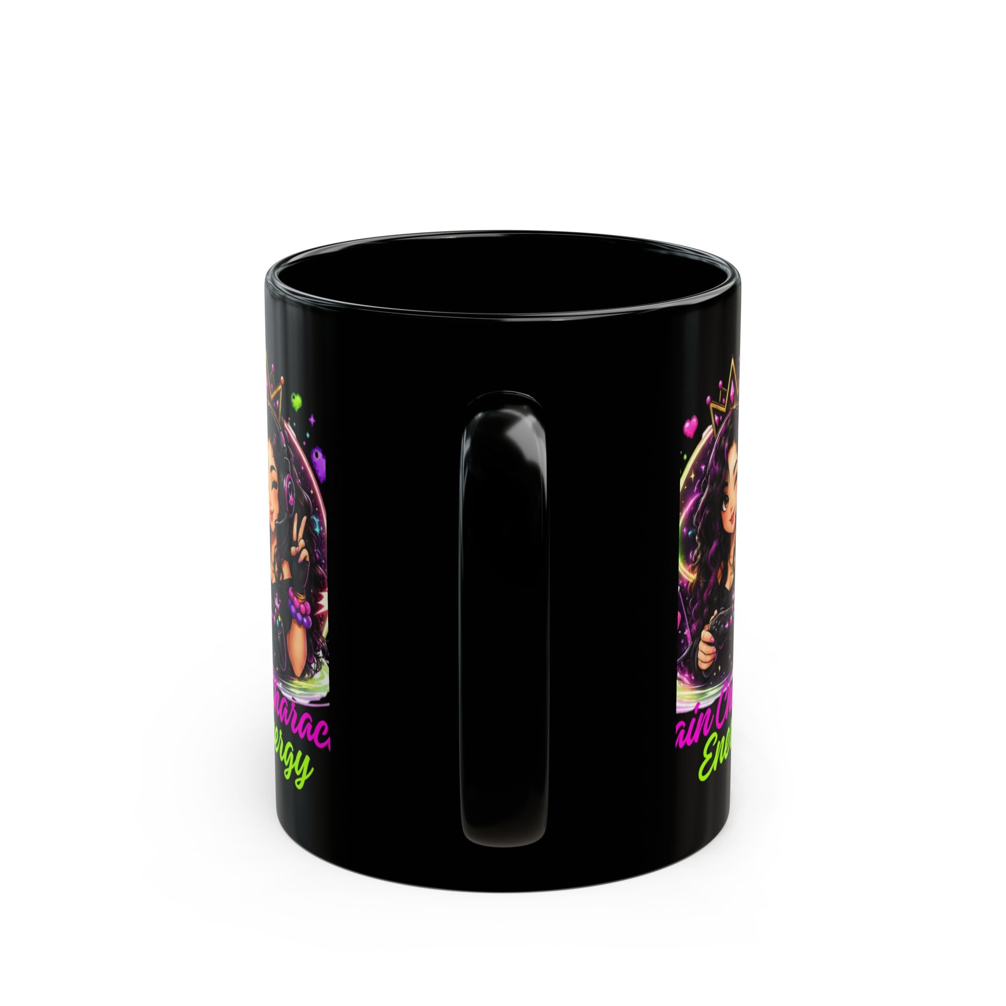 Gamer Ember “MCE” Black Mug