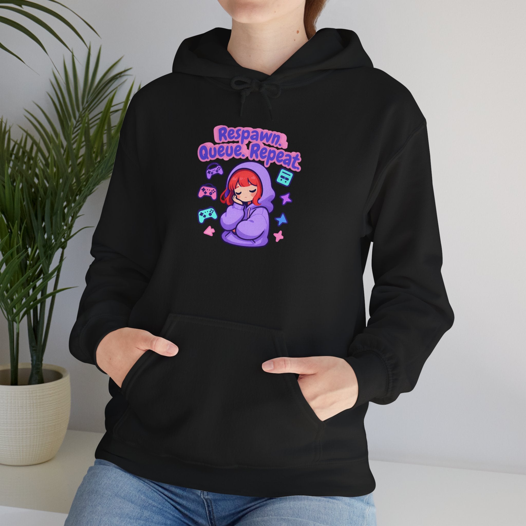 Respawn, Queue, Repeat Hoodie