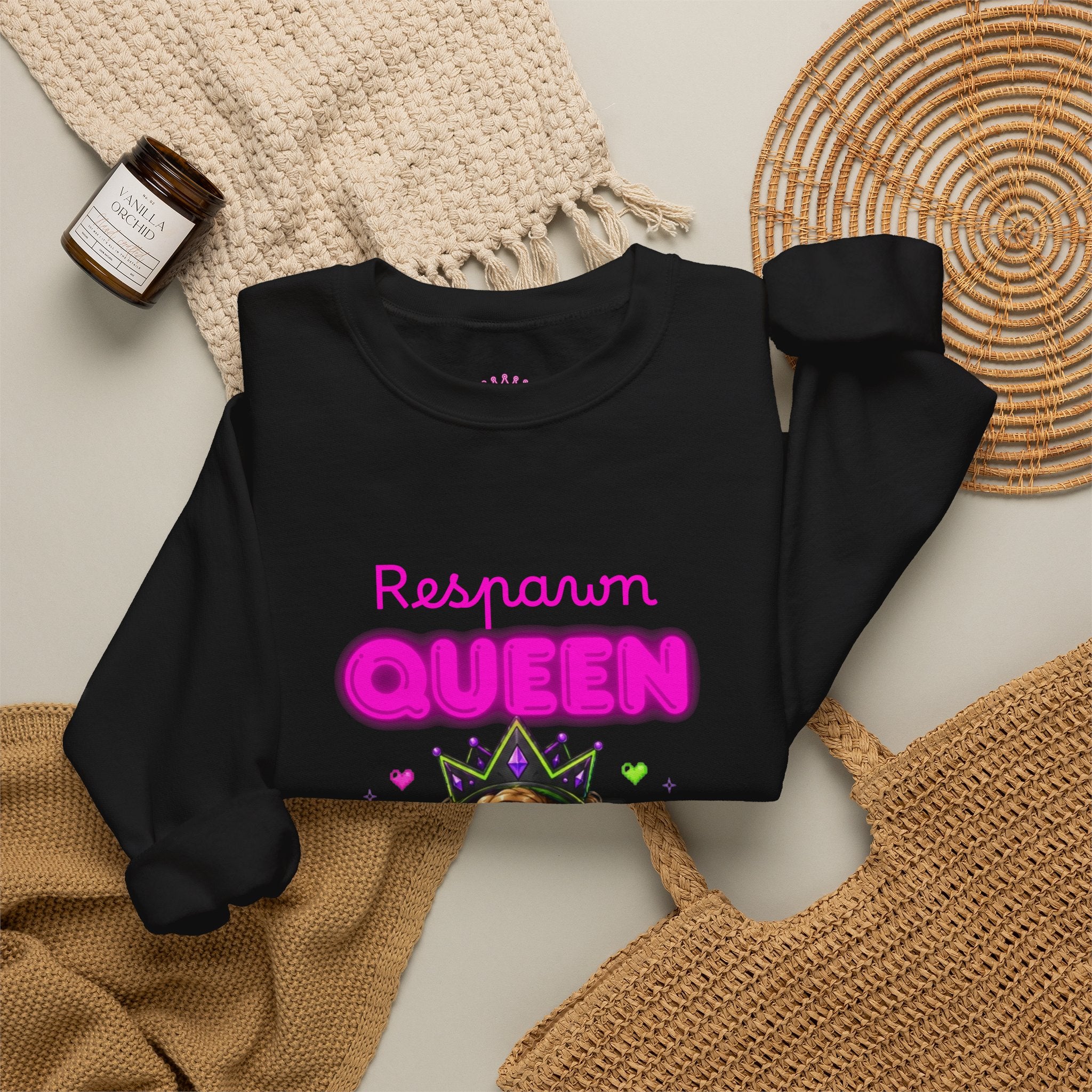 Respawn Queen Cozy Crewneck Sweatshirt