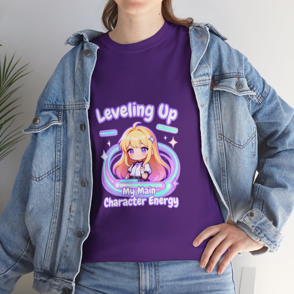 "Leveling Up" Cozy Tee