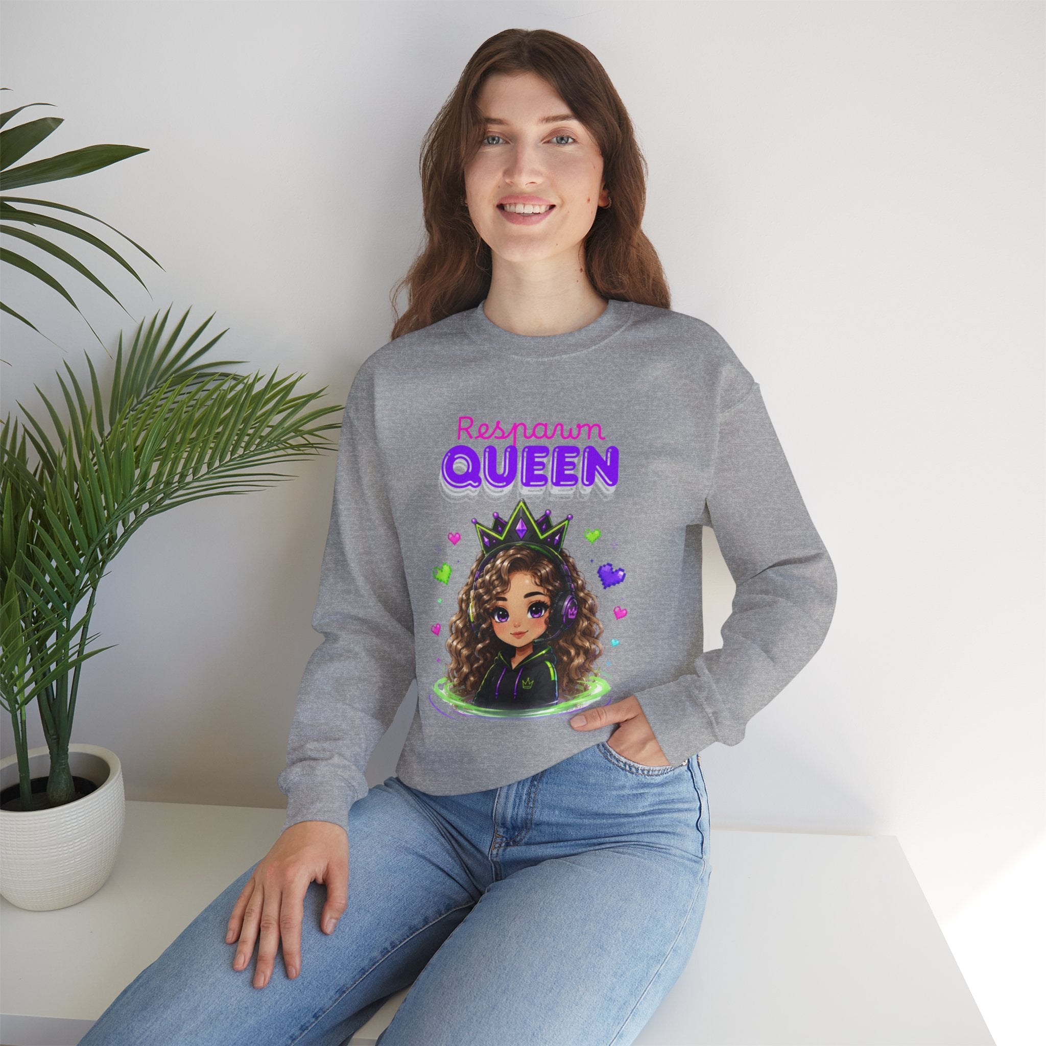 Chibi Queen Poppy Cozy Sweatshirt