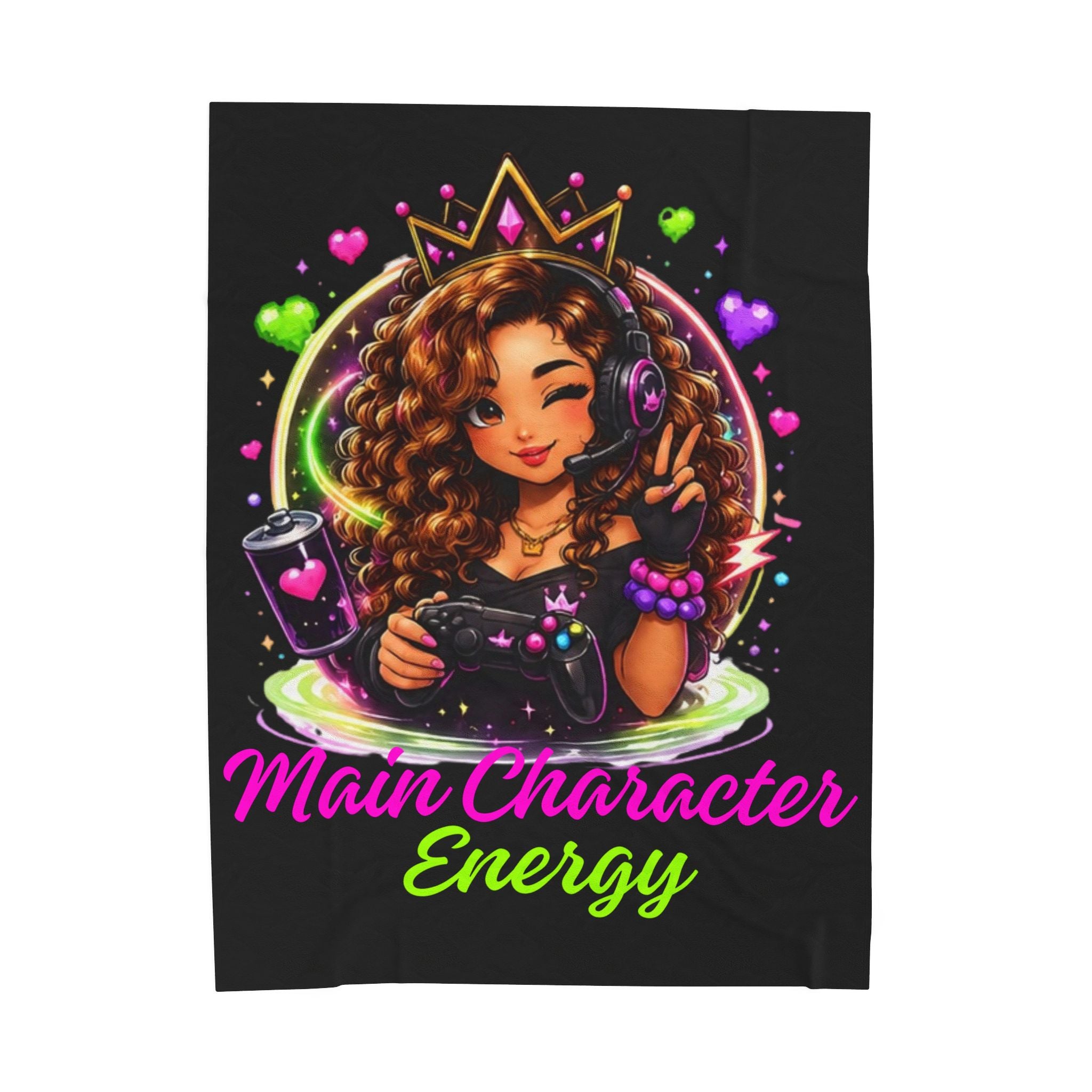 Gamer Nova “MCE” Plush Blanket