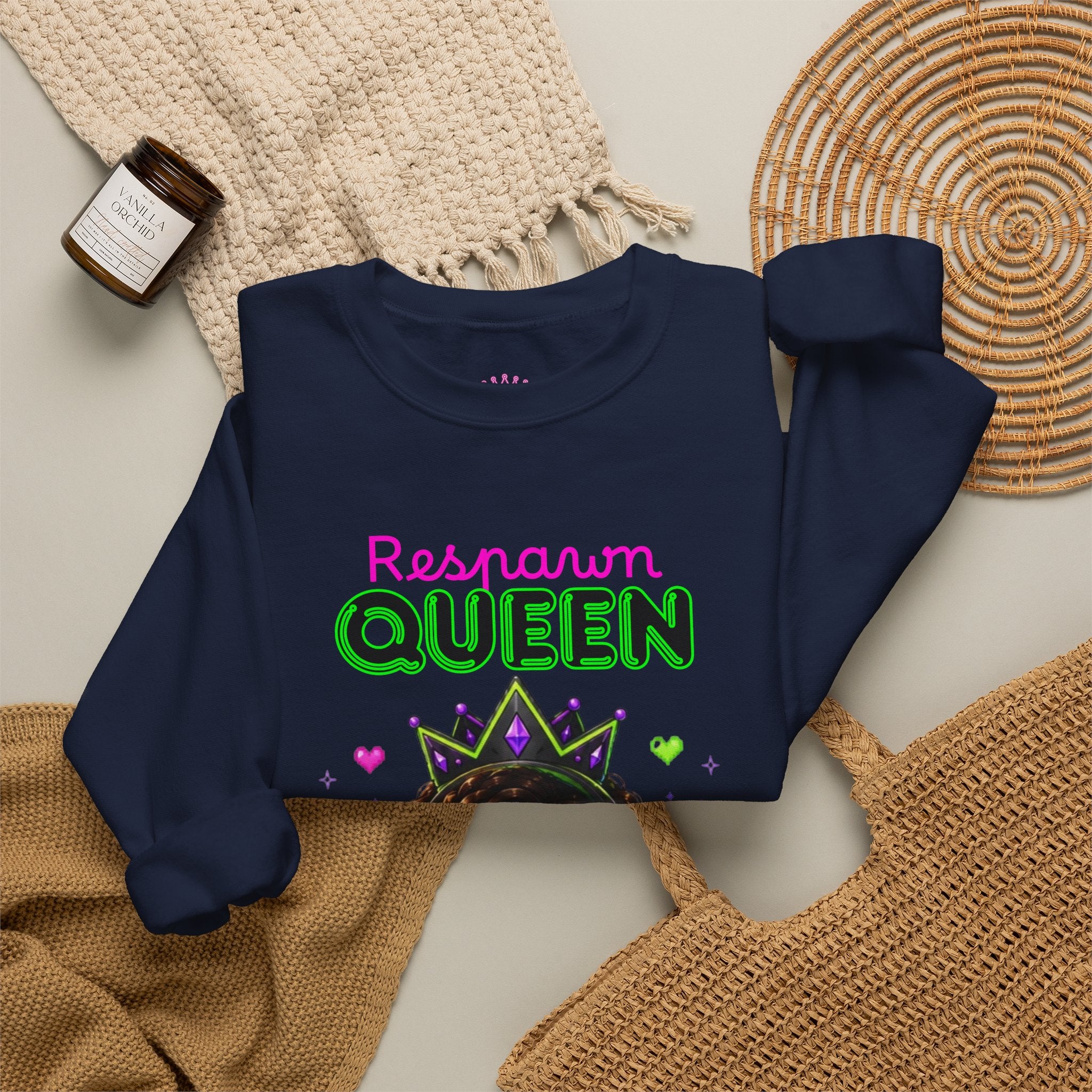 Chibi Phoenix Cozy Sweatshirt