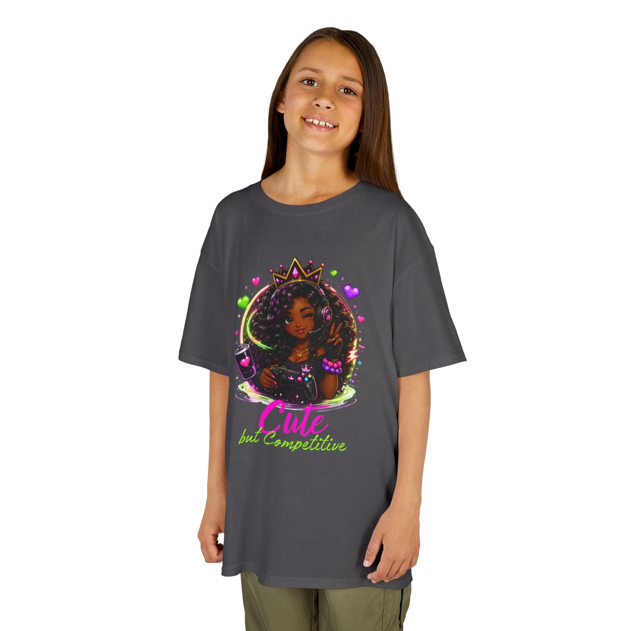 Gamer Luna “Cute but…” Kids Tee