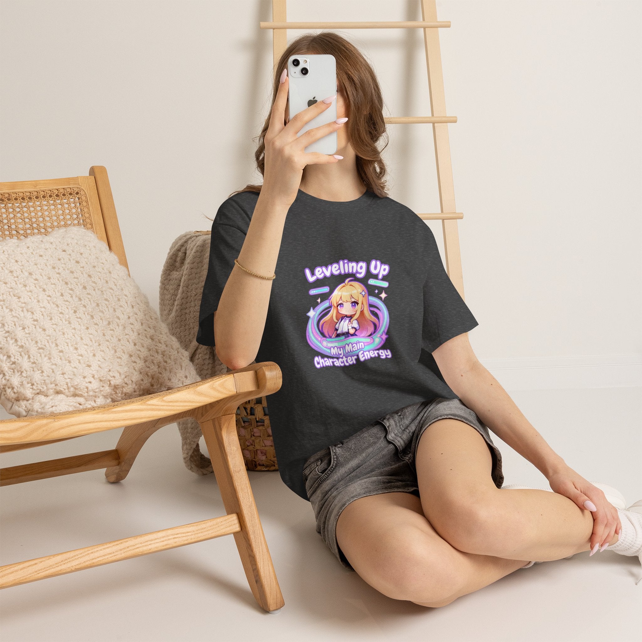 "Leveling Up" Cozy Tee